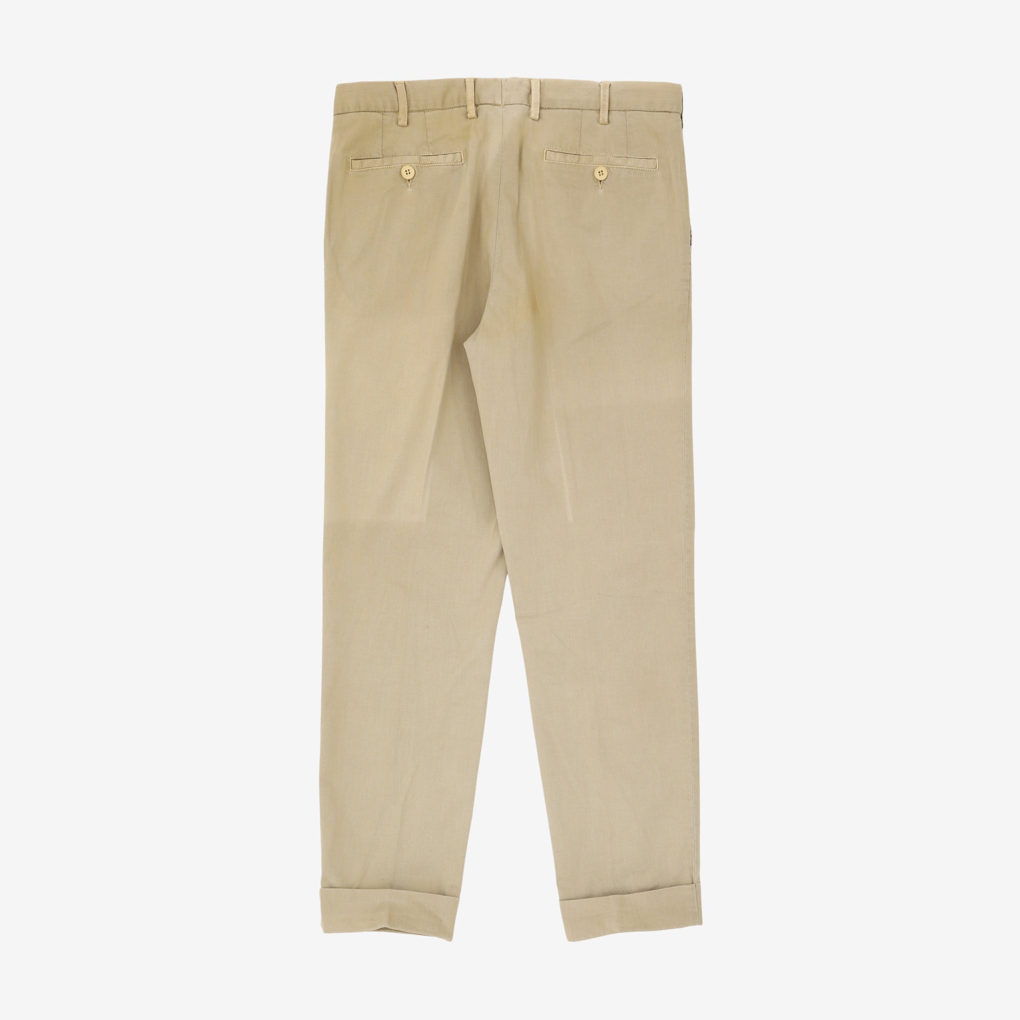 Herringbone Flat Front Trouser (33W X 30L)