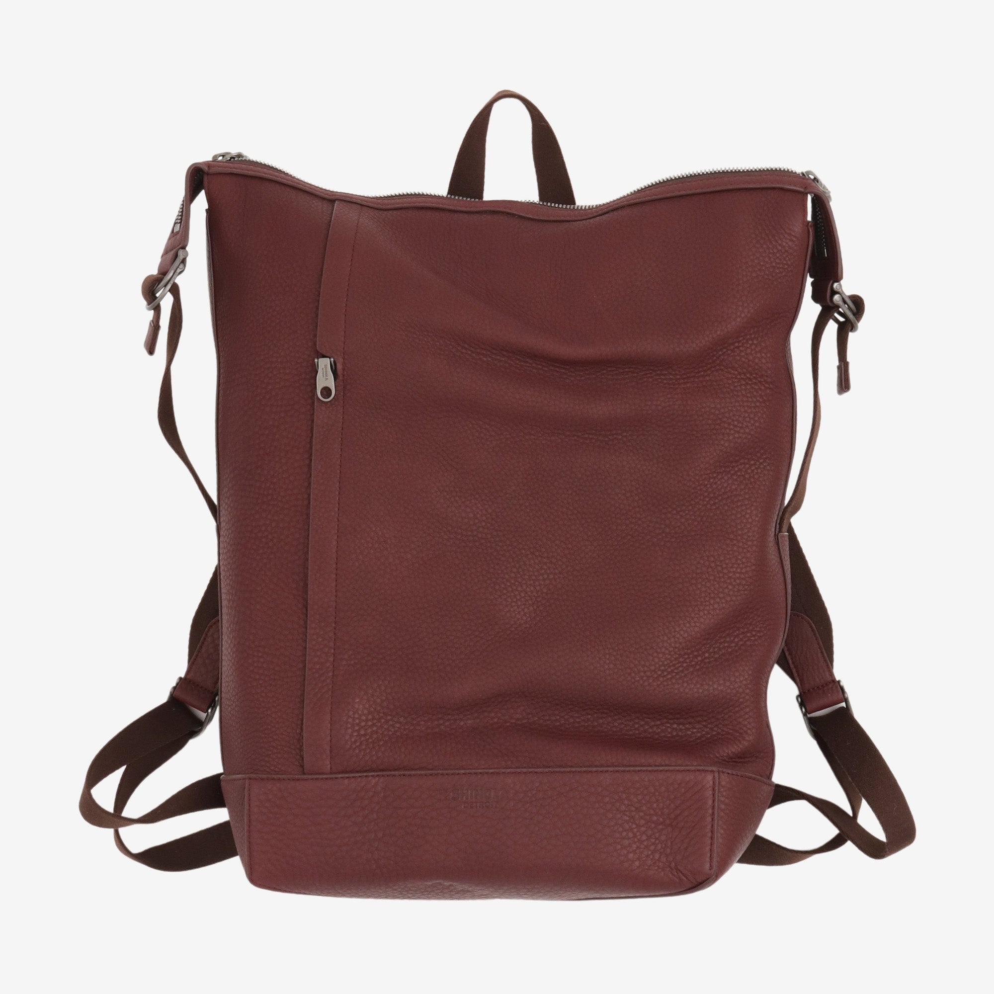 Canfield Grained Leather Backpack