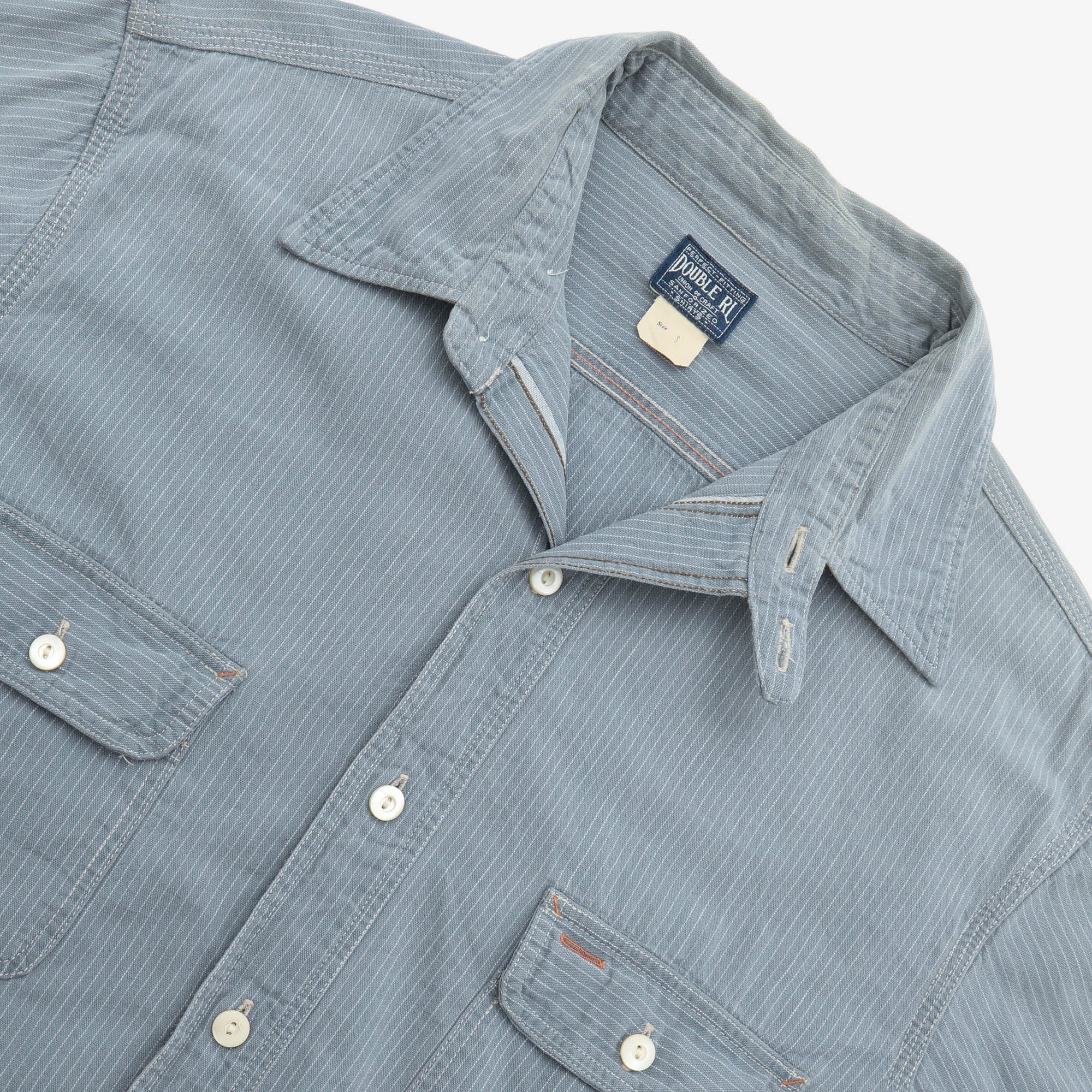 Pinstripe Work Shirt