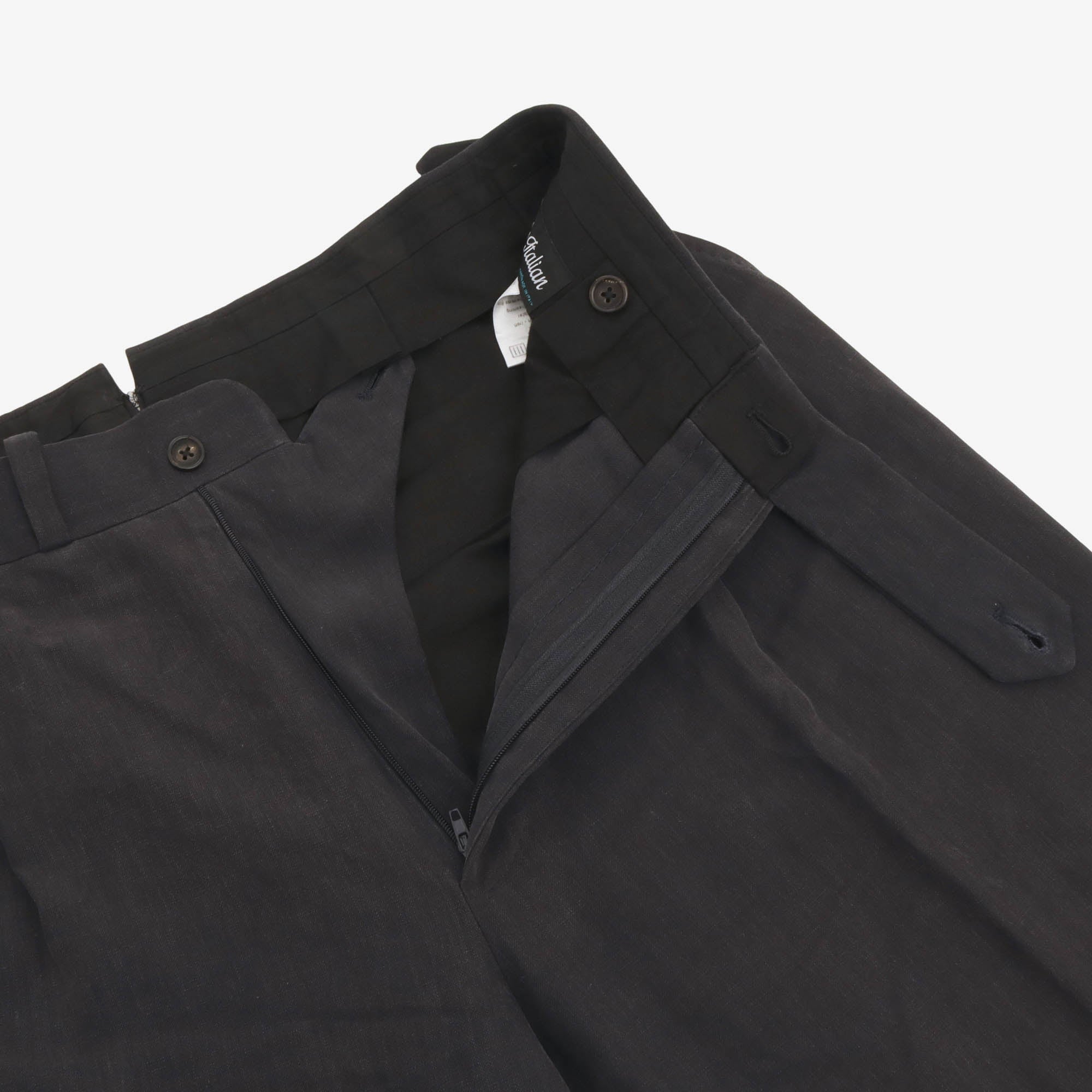 MTM Linen Pleated Trousers (32W X 31L)