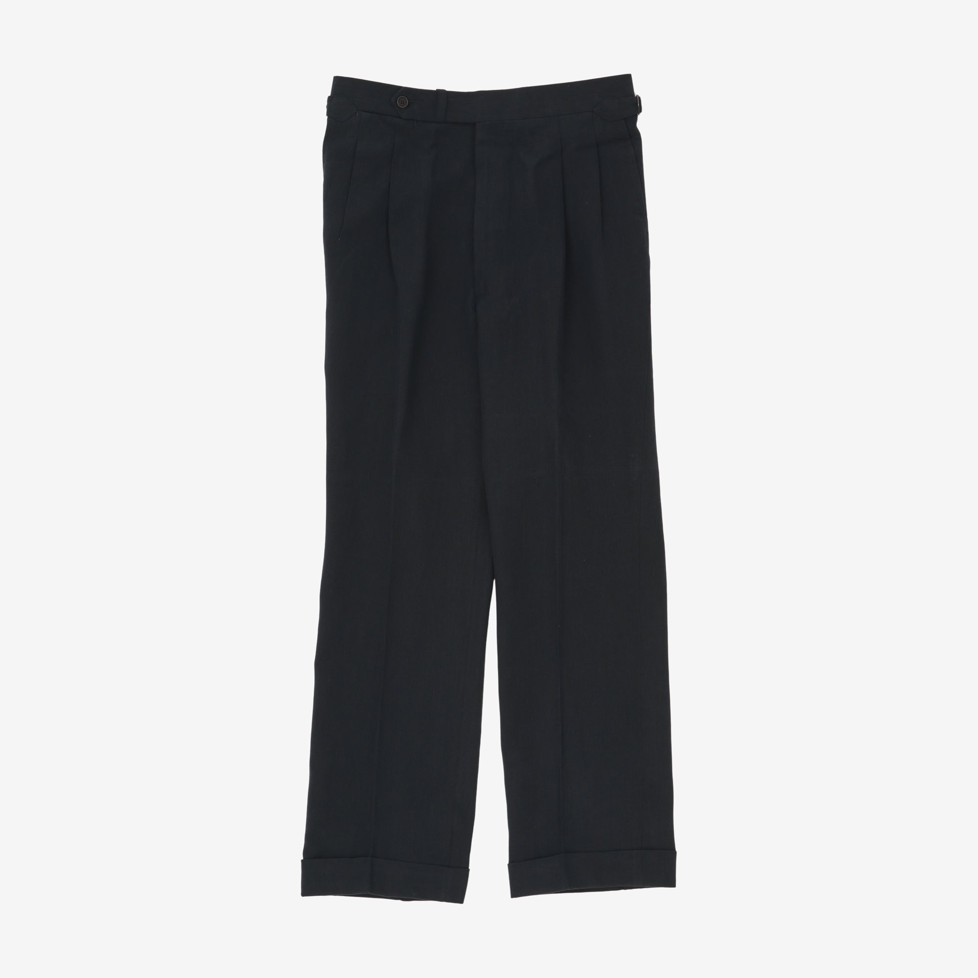 MTM Double Pleated Linen Trousers (32W X 31L)