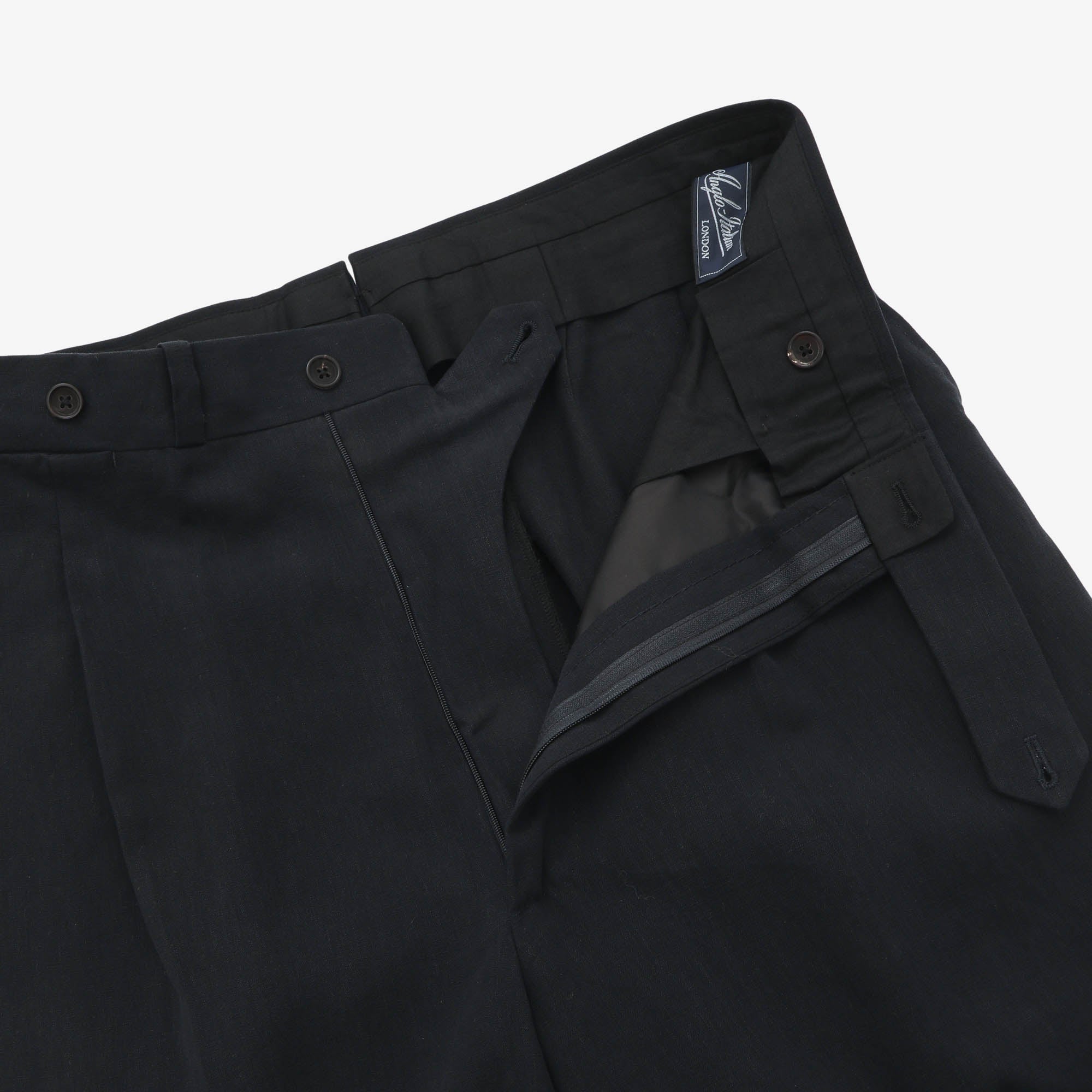 MTM Double Pleated Linen Trousers (32W X 31L)