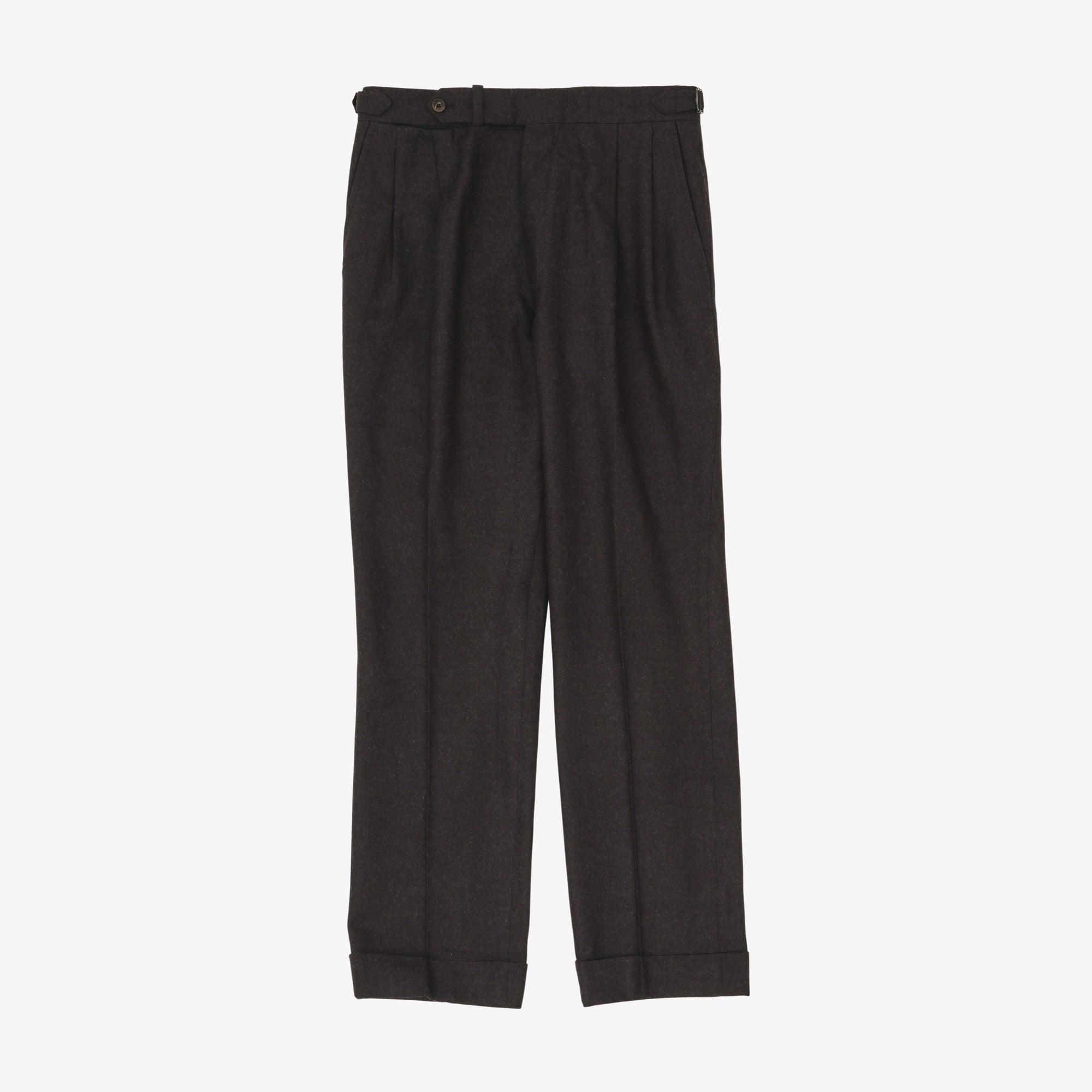 MTM Double Pleated Wool Trousers (32W X 31L)