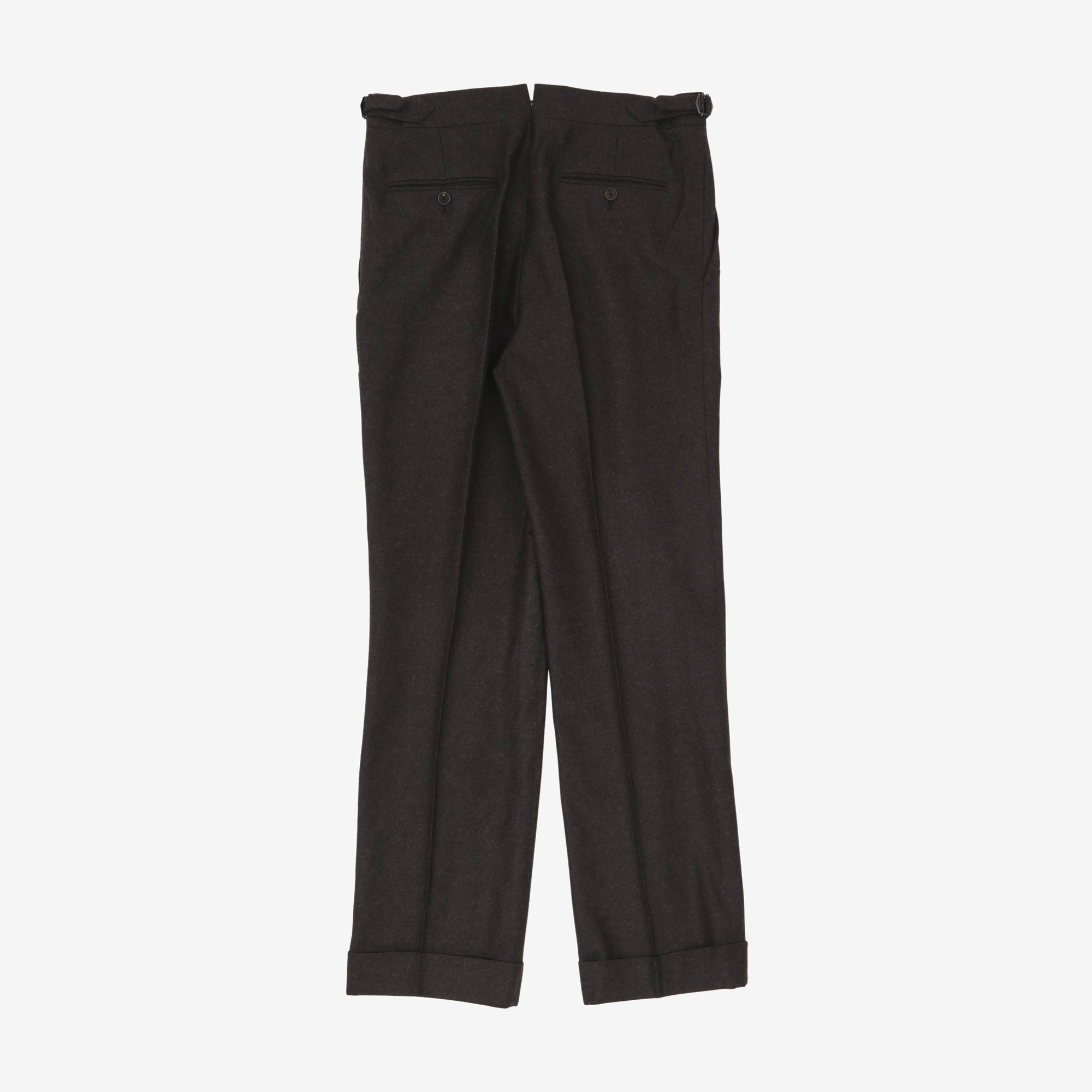 MTM Double Pleated Wool Trousers (32W X 31L)