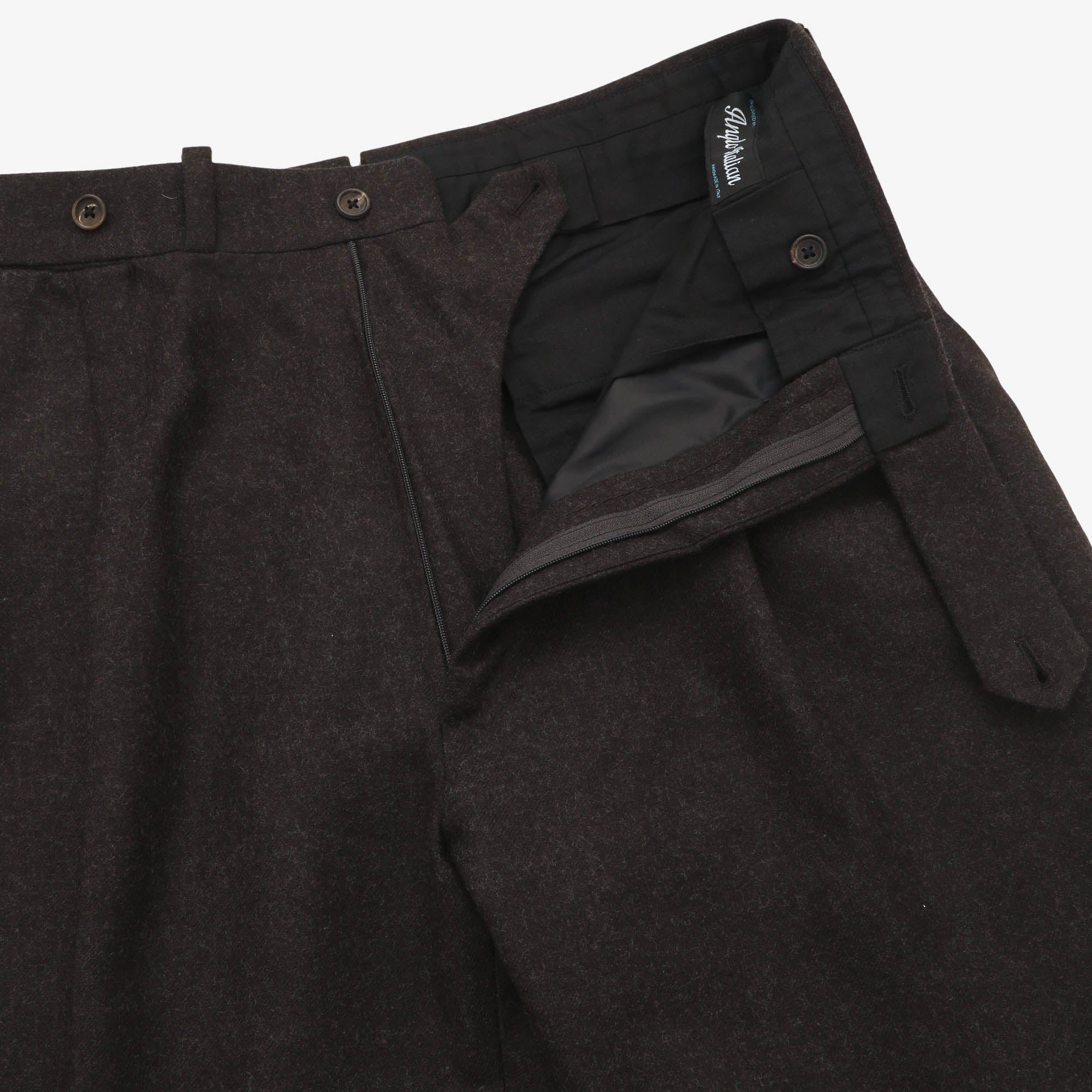 MTM Double Pleated Wool Trousers (32W X 31L)