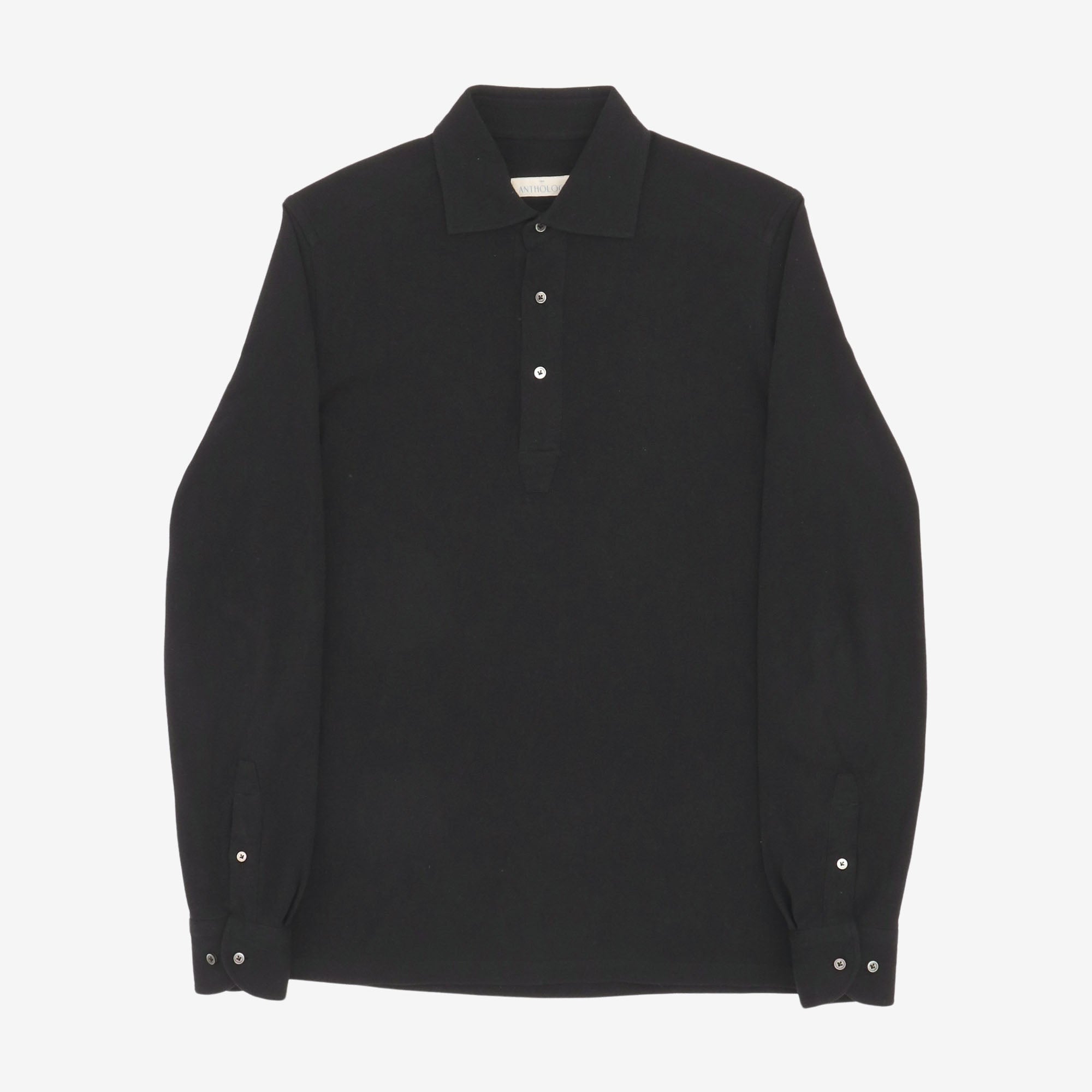 Pique Spread Collar Polo