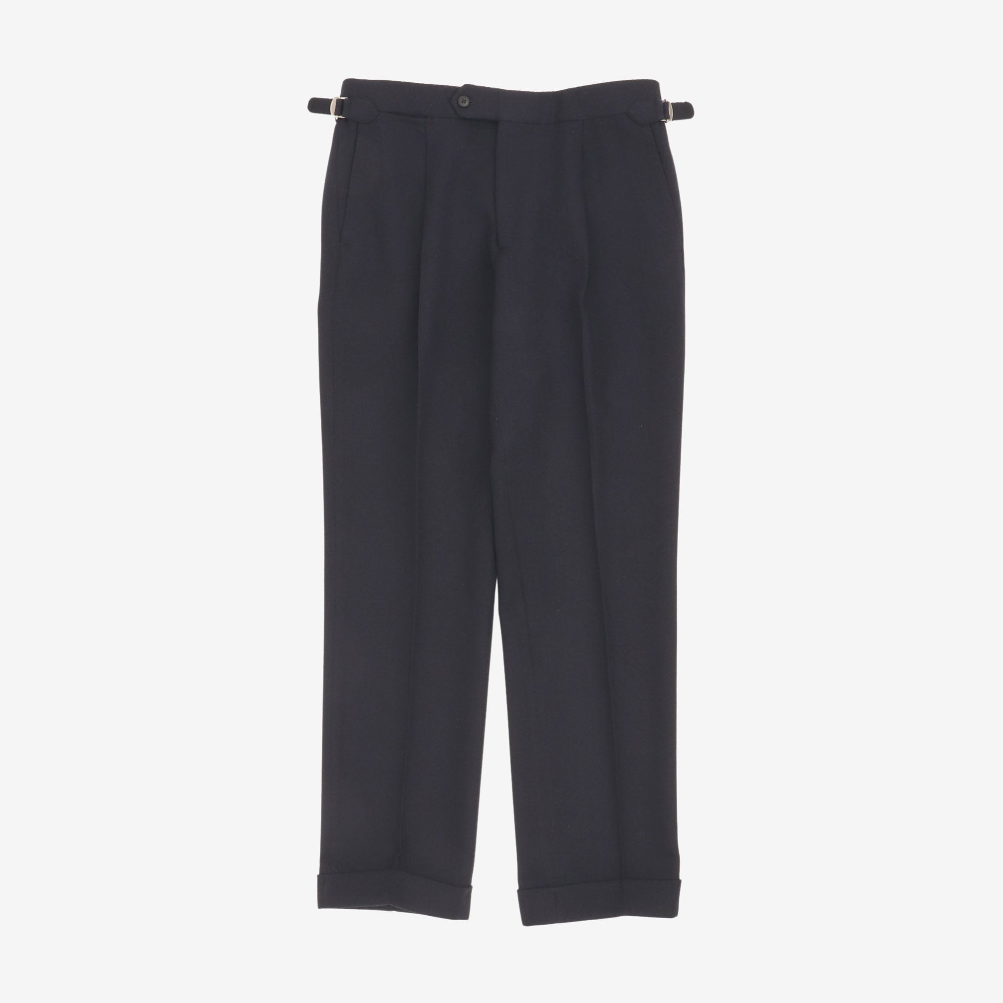 Wool Amo Pleated Trousers (32W X 31L)