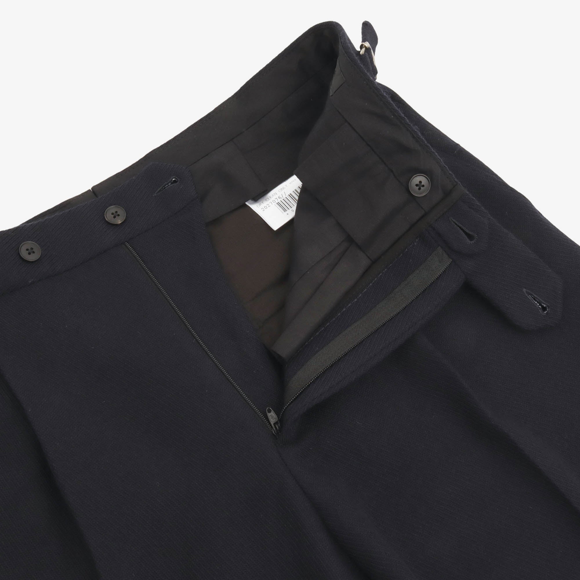 Wool Amo Pleated Trousers (32W X 31L)