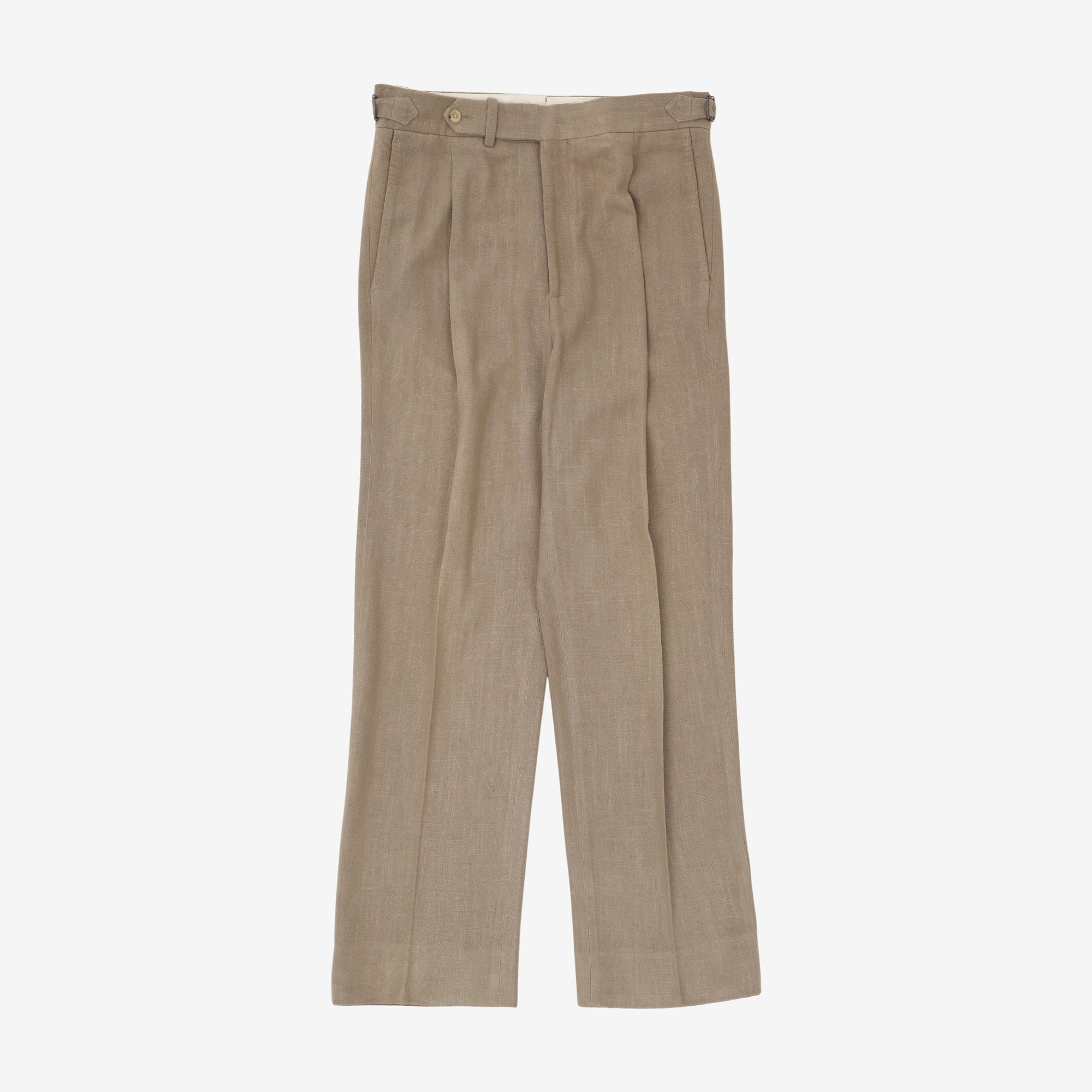Double Pleated Tailored Trousers (31W X 30L)
