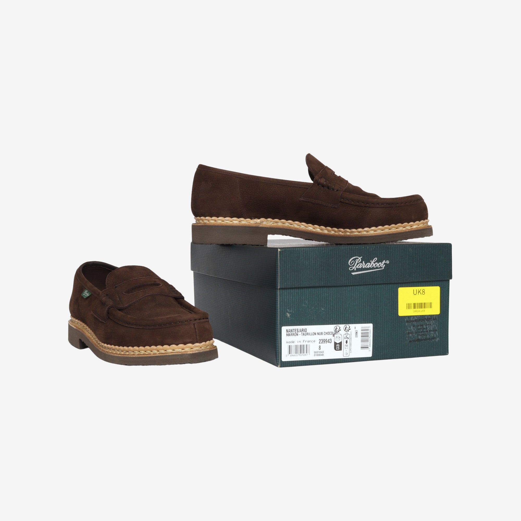 Nantes Taurillon Nubuck Loafers