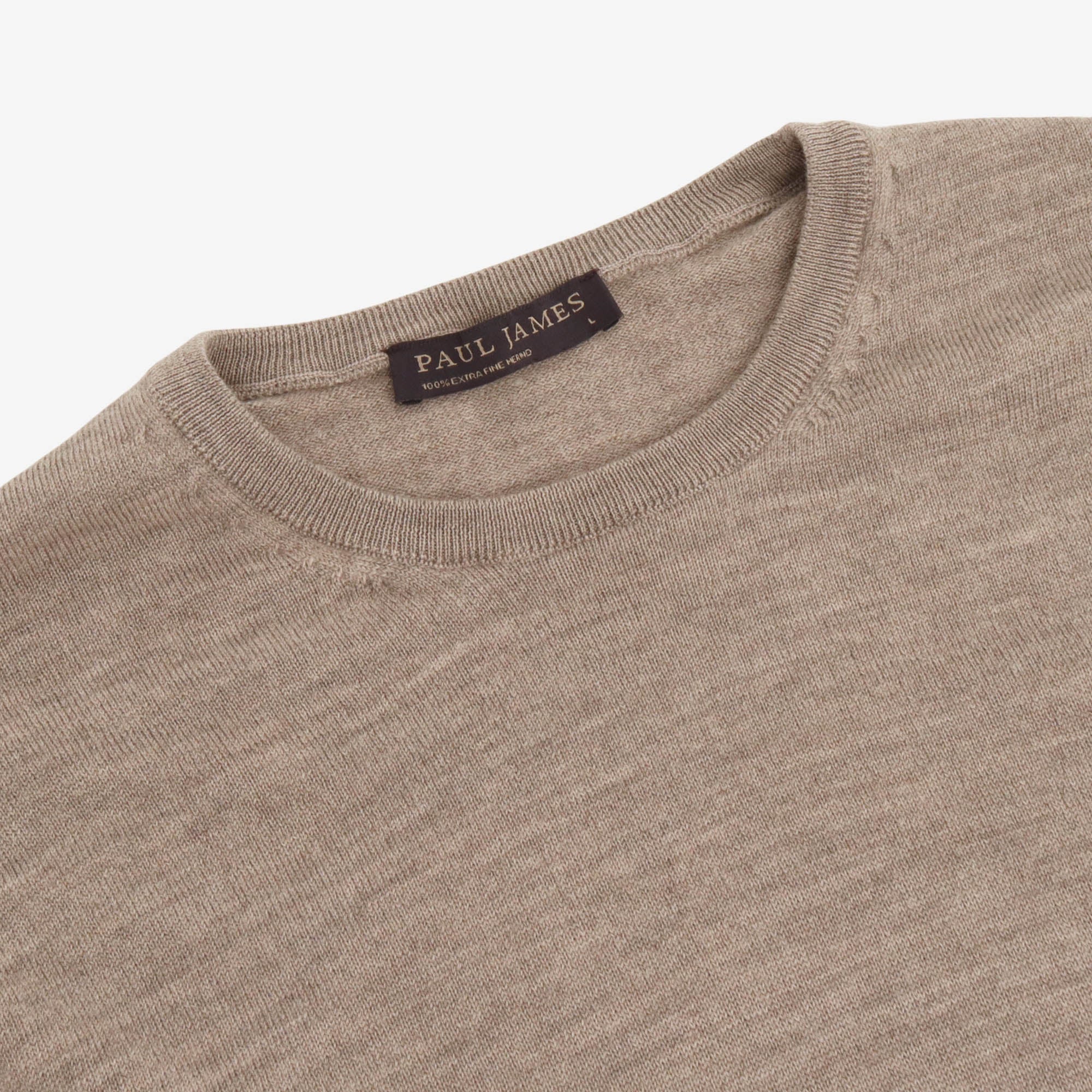 Merino Wool Crewneck Sweater