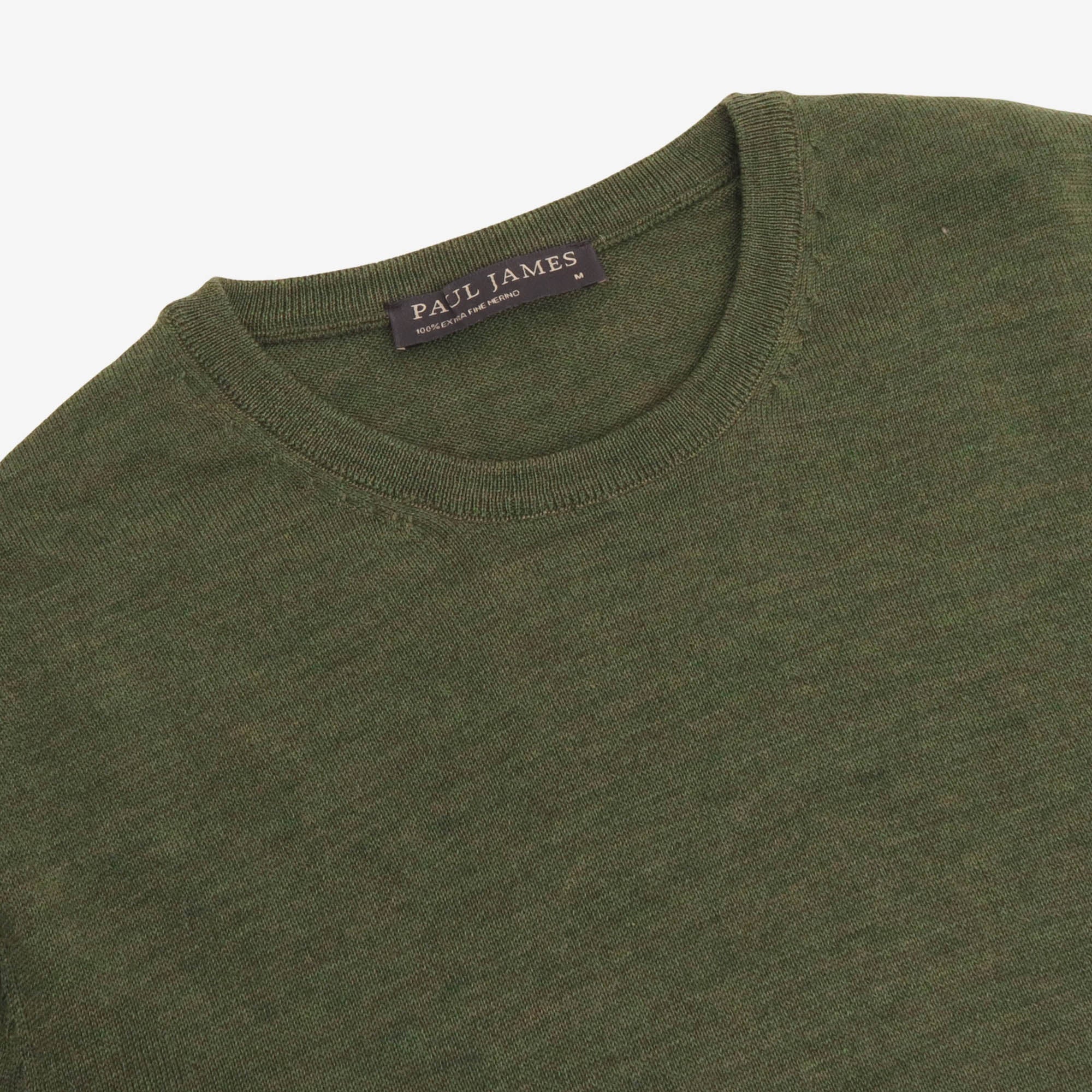Merino Wool Crewneck Sweater