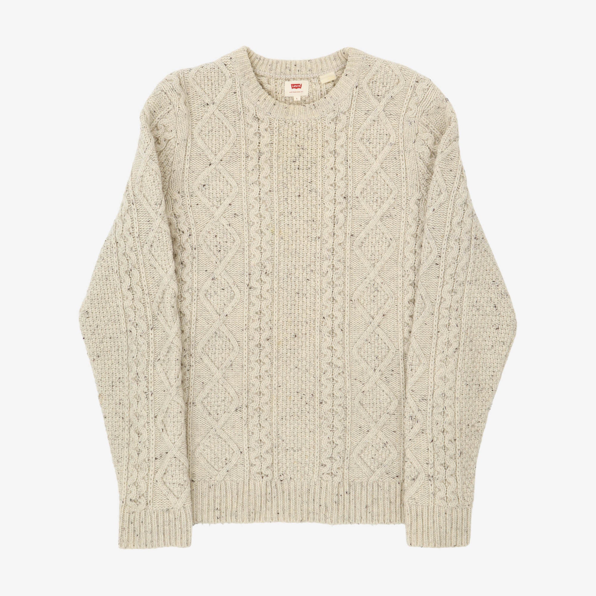 Fisherman Cable Knit Sweater