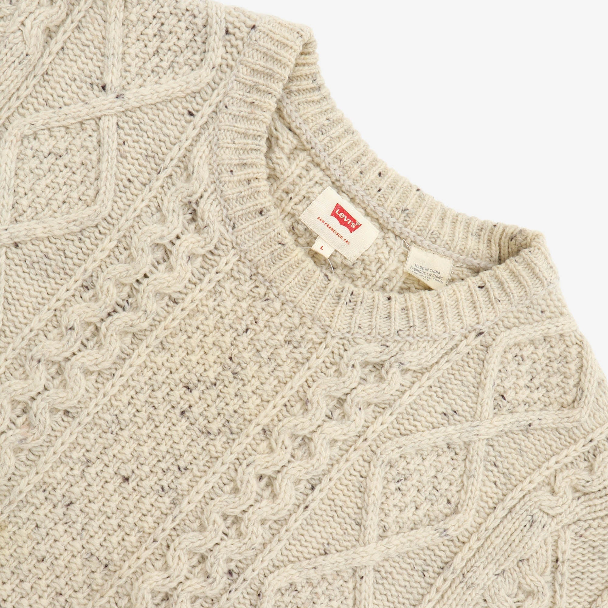 Fisherman Cable Knit Sweater