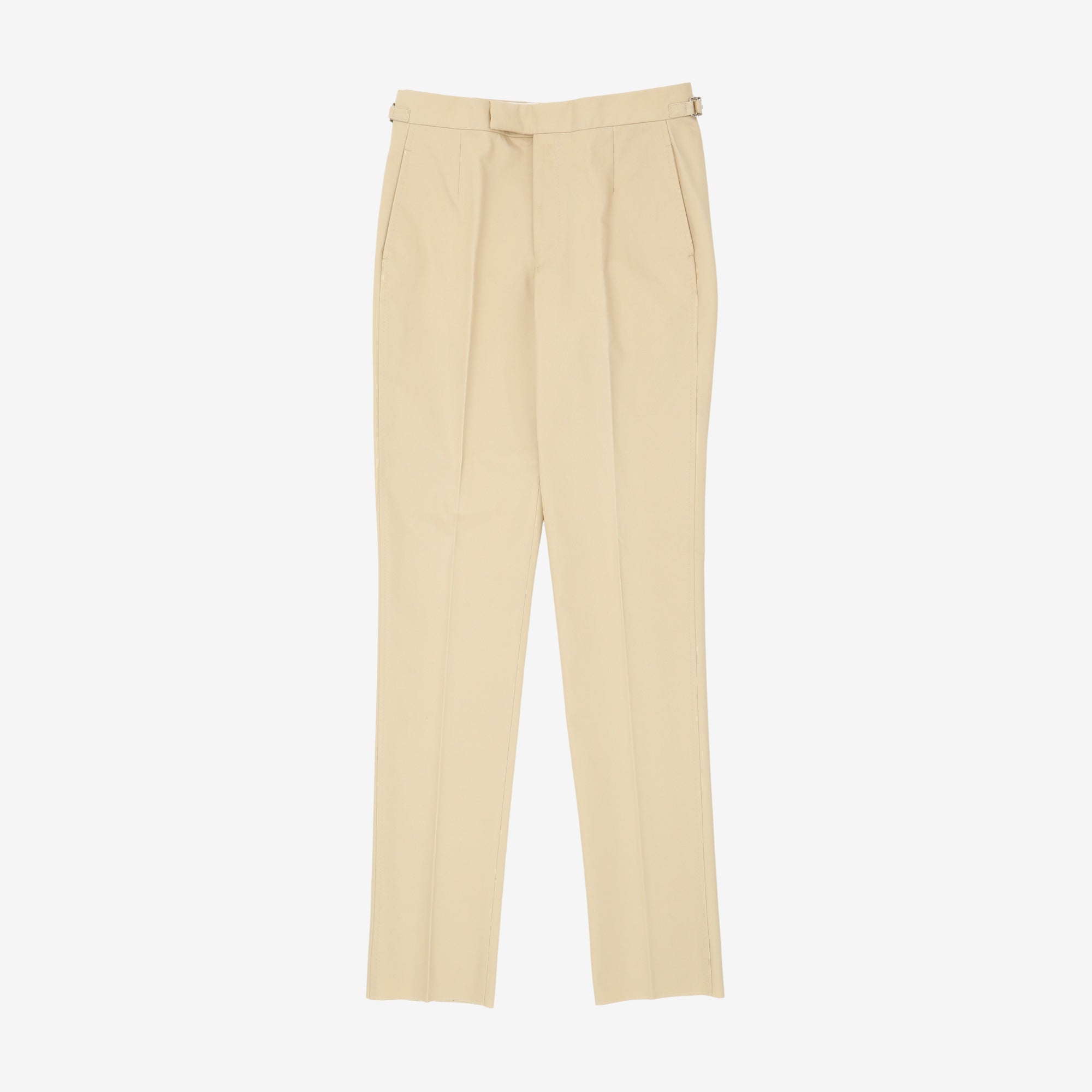 Twill Style One Flat Front Trousers (33W X 39L)
