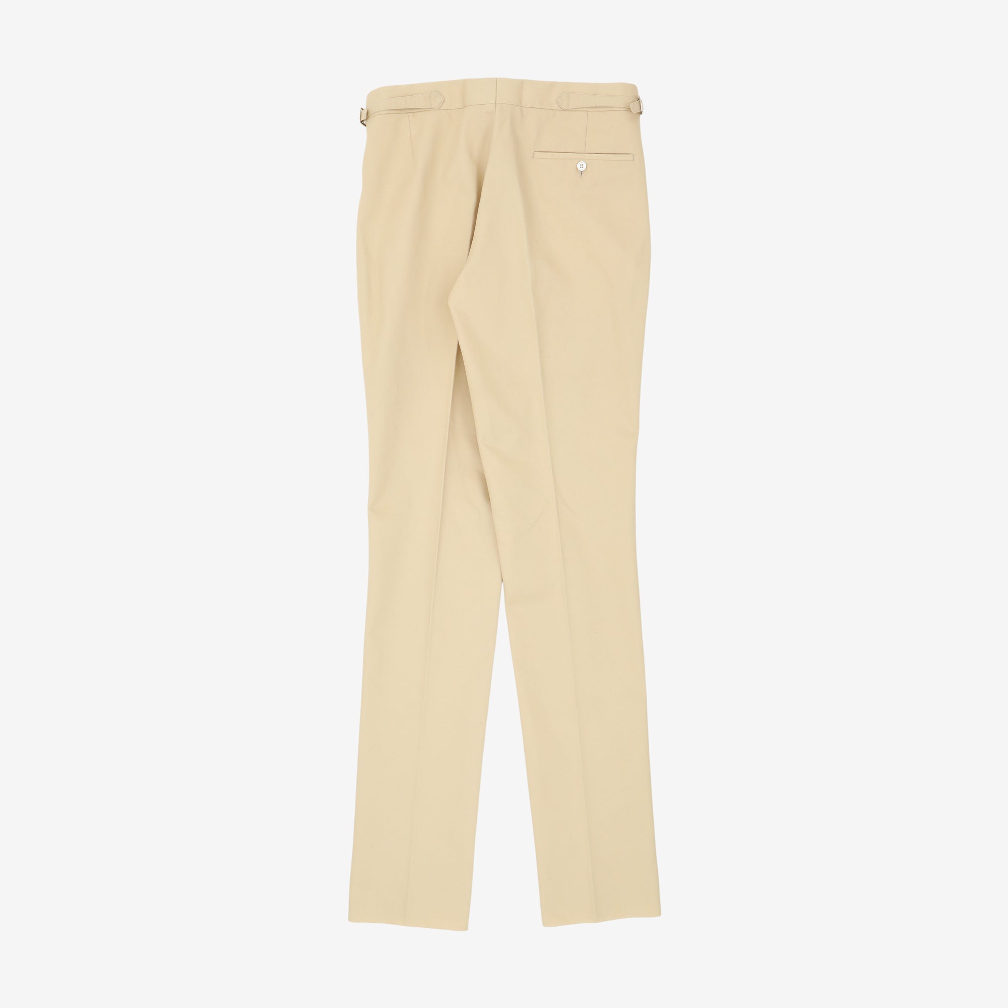 Twill Style One Flat Front Trousers (33W X 39L)