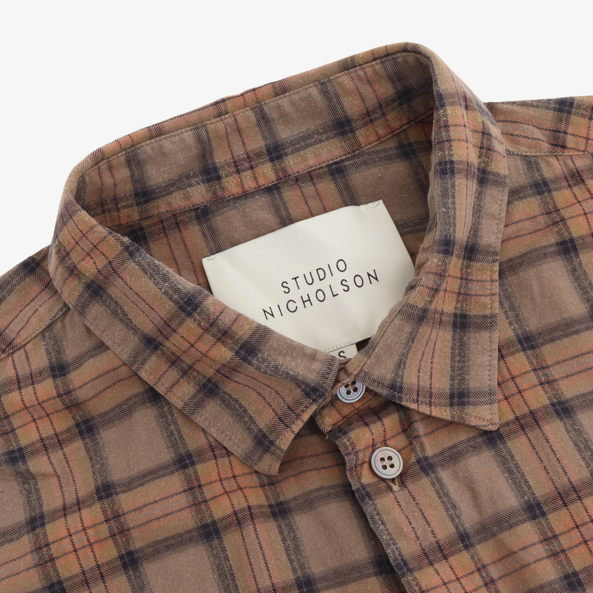 Waters Brushed Check Shirt