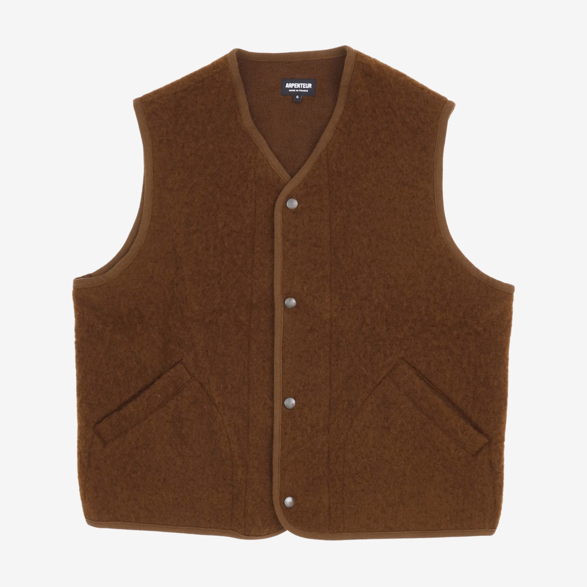 Contour V Unlined Fleece Vest