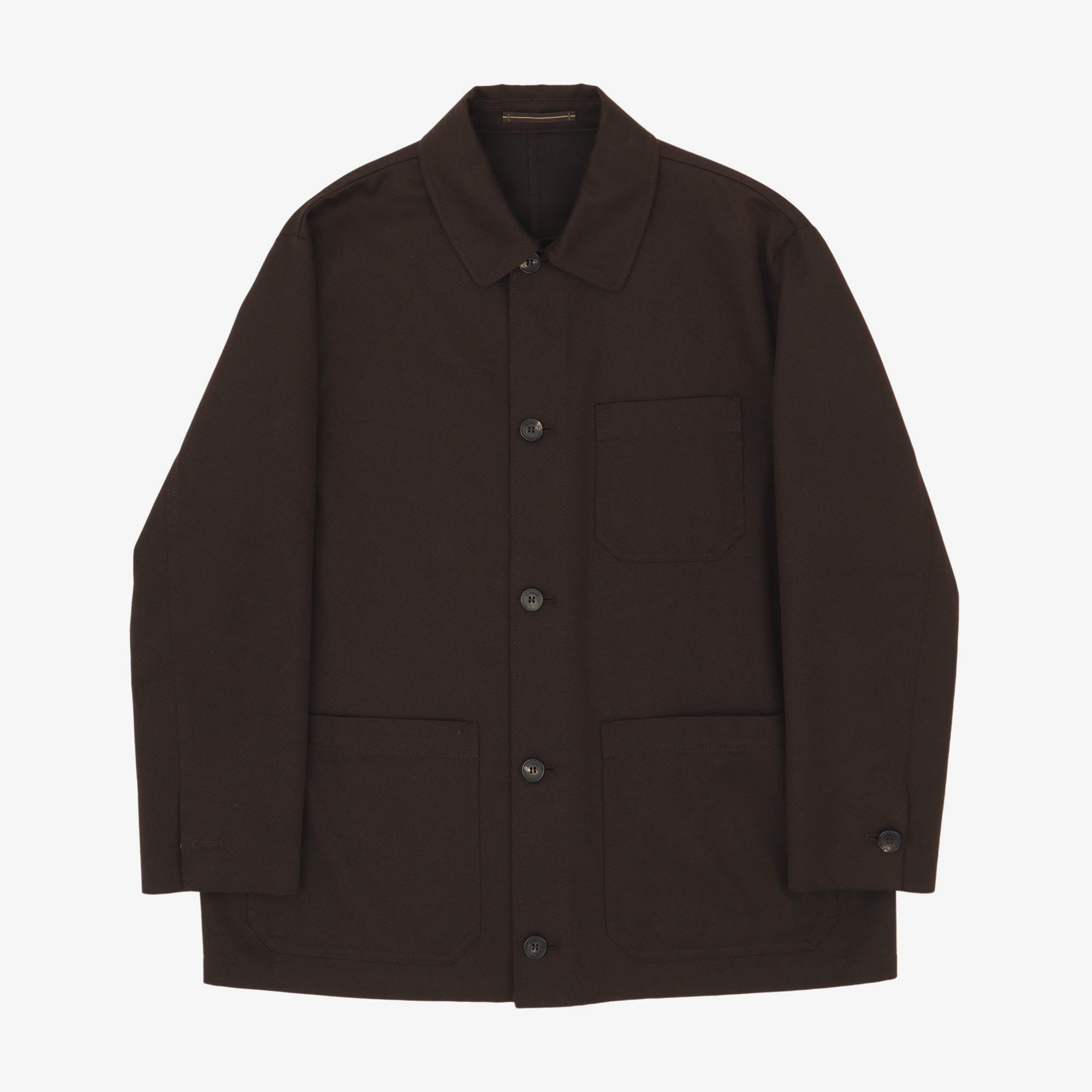 Wool Cotton Drill Blouson Jacket