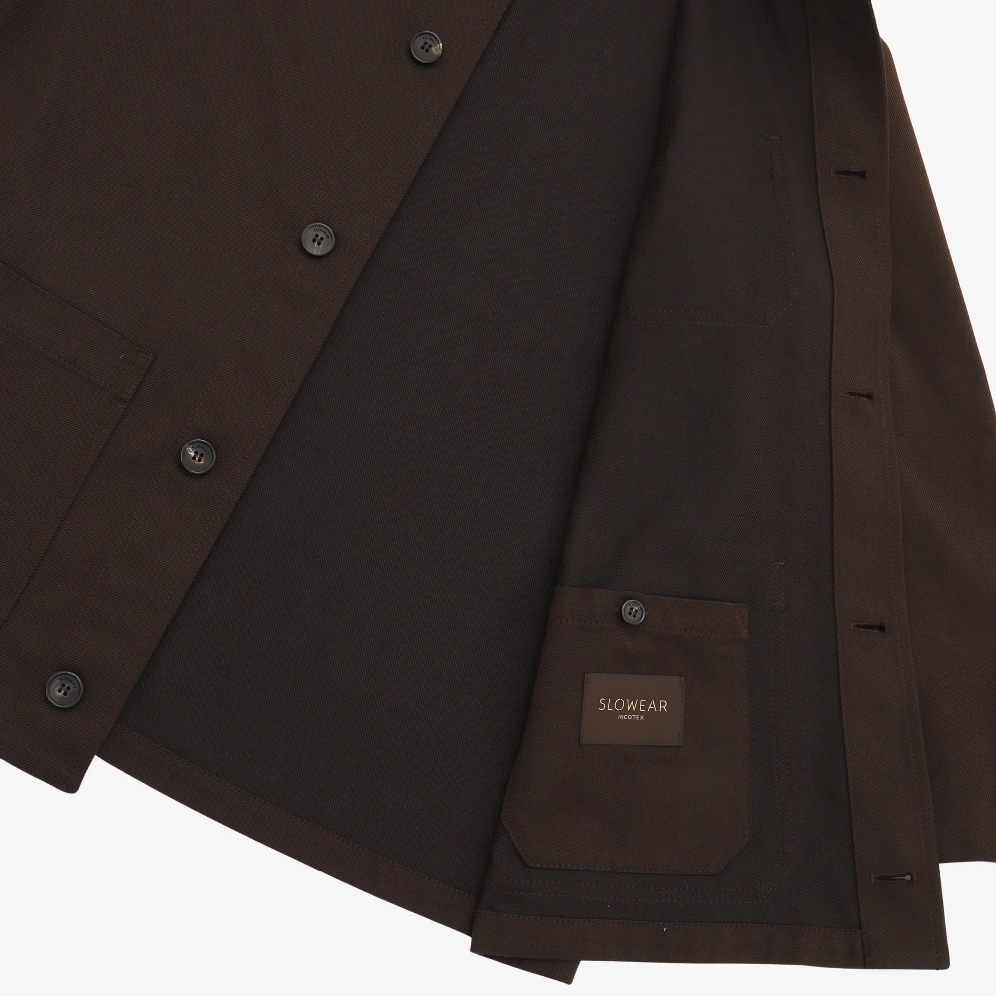 Wool Cotton Drill Blouson Jacket