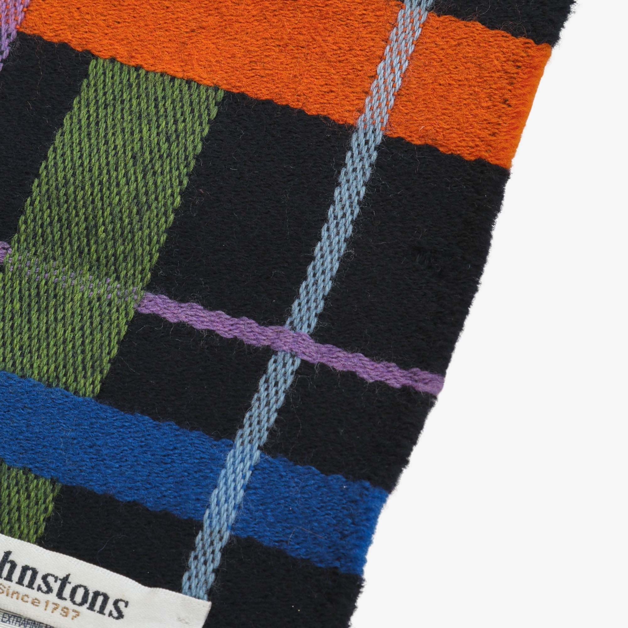Merino Check Scarf