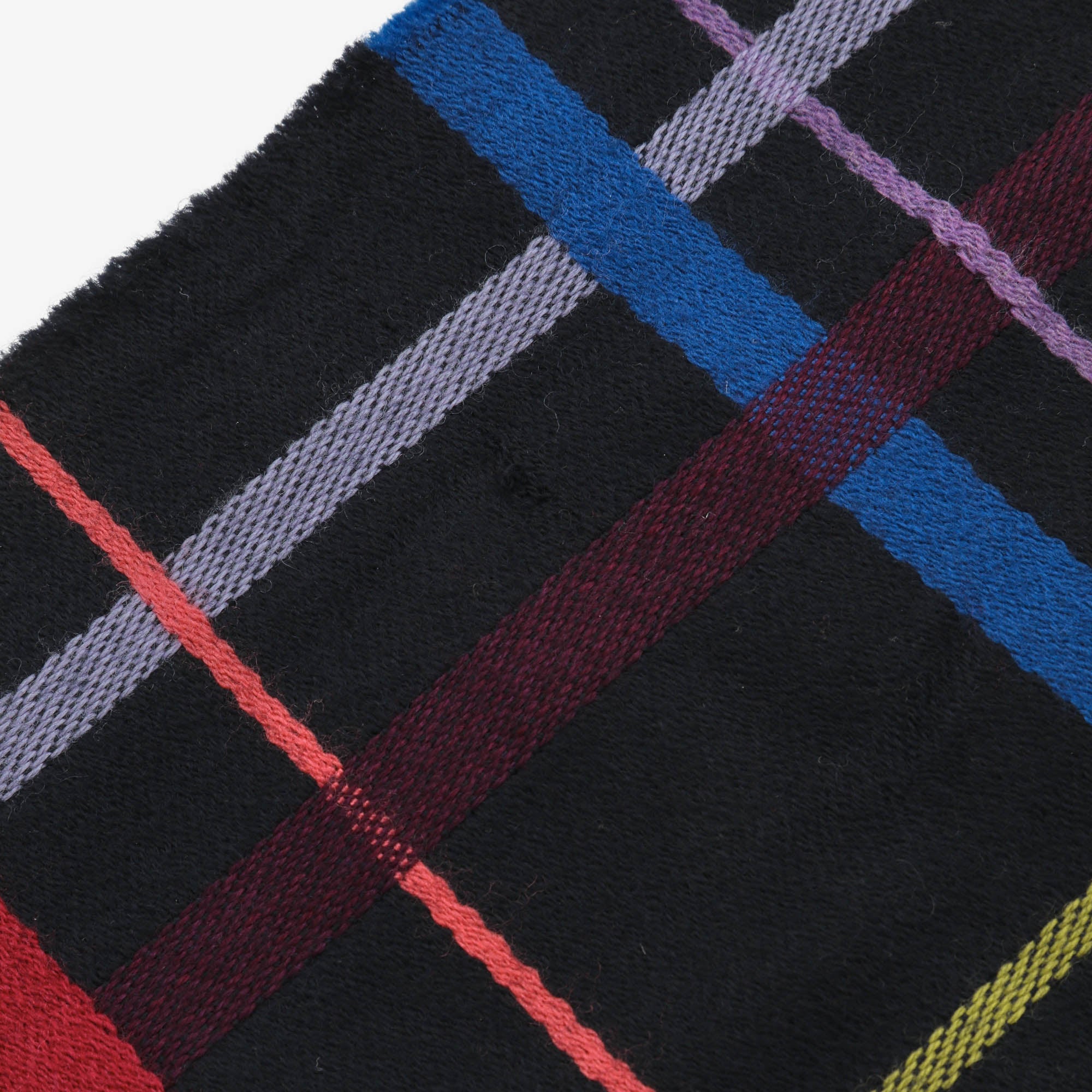 Merino Check Scarf