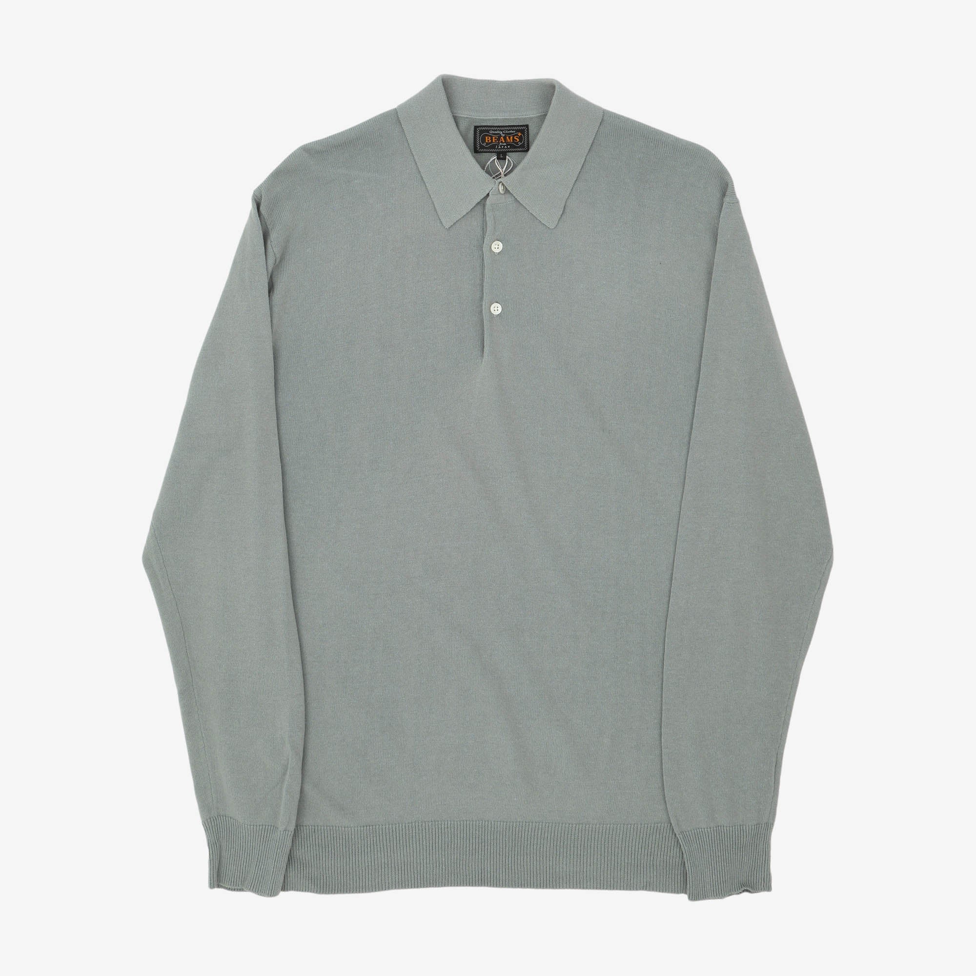 12G Knit LS Polo
