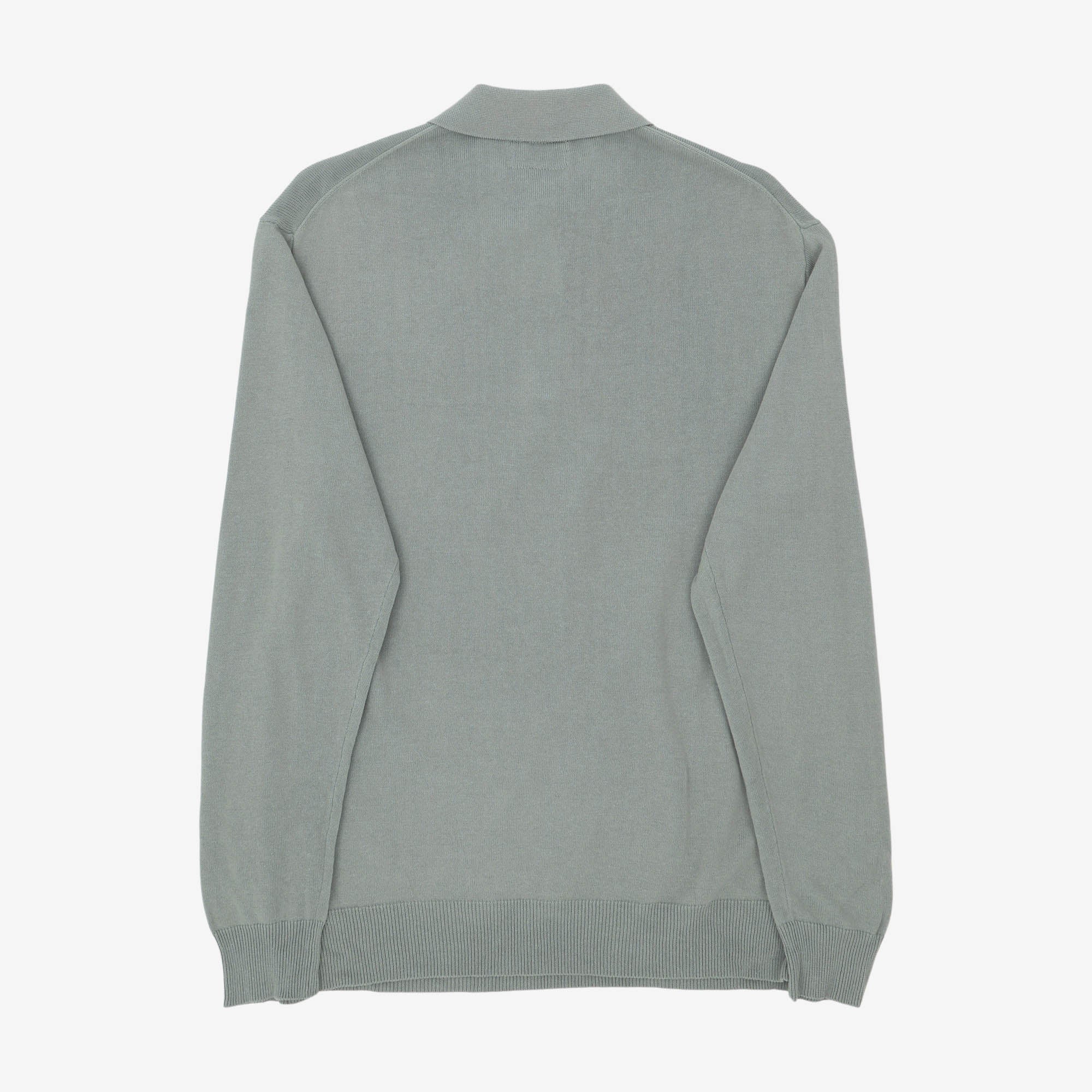 12G Knit LS Polo