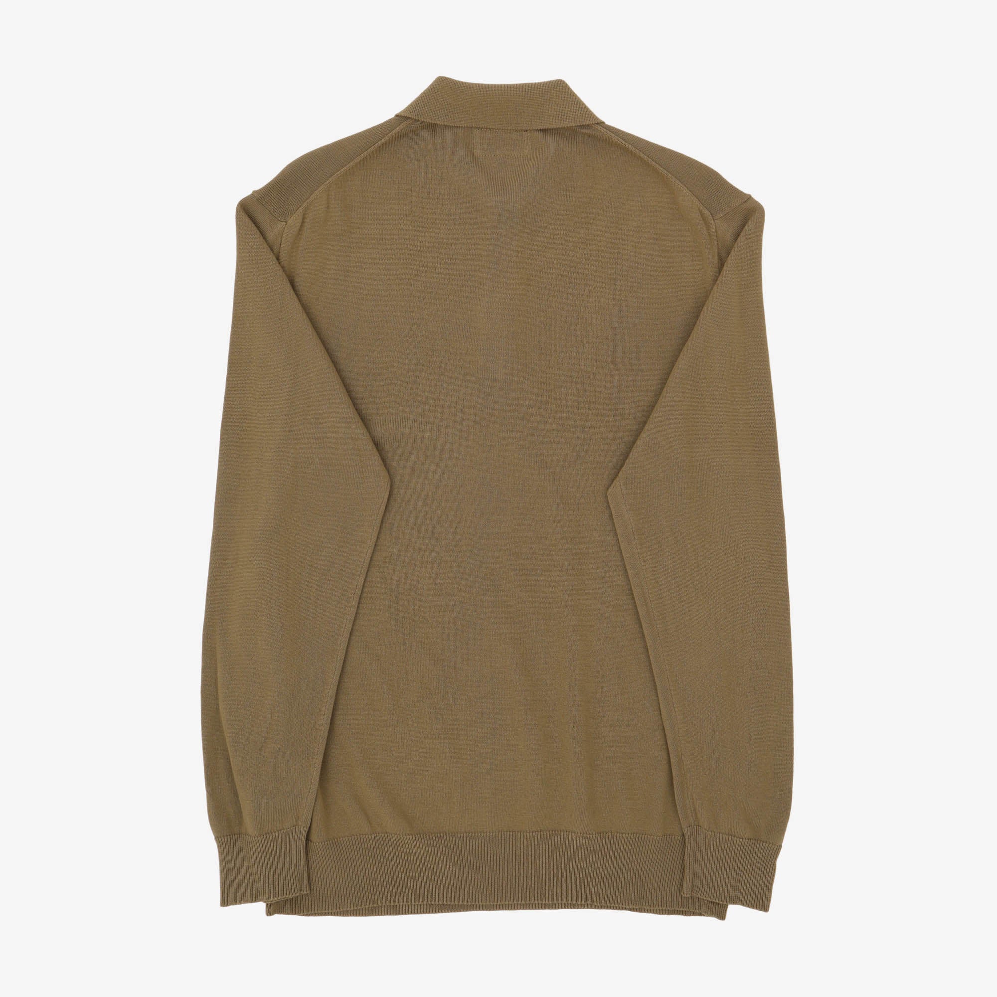 12G Knit LS Polo