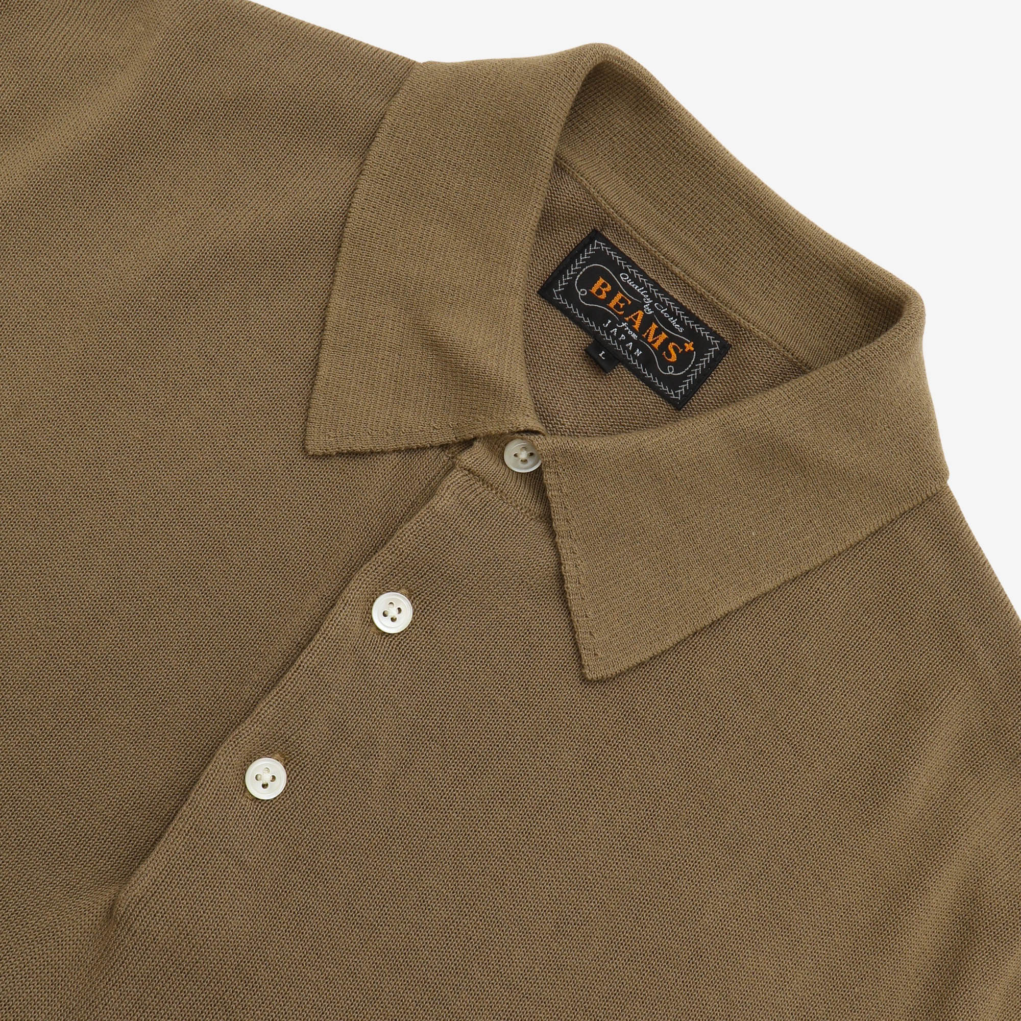 12G Knit LS Polo