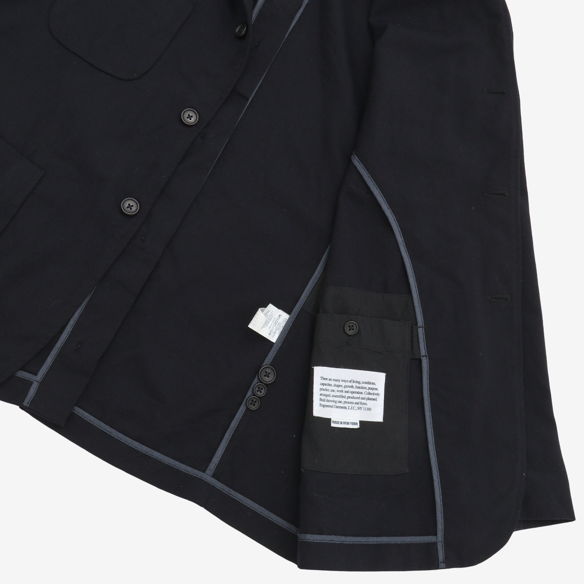 Wool Bedford Jacket
