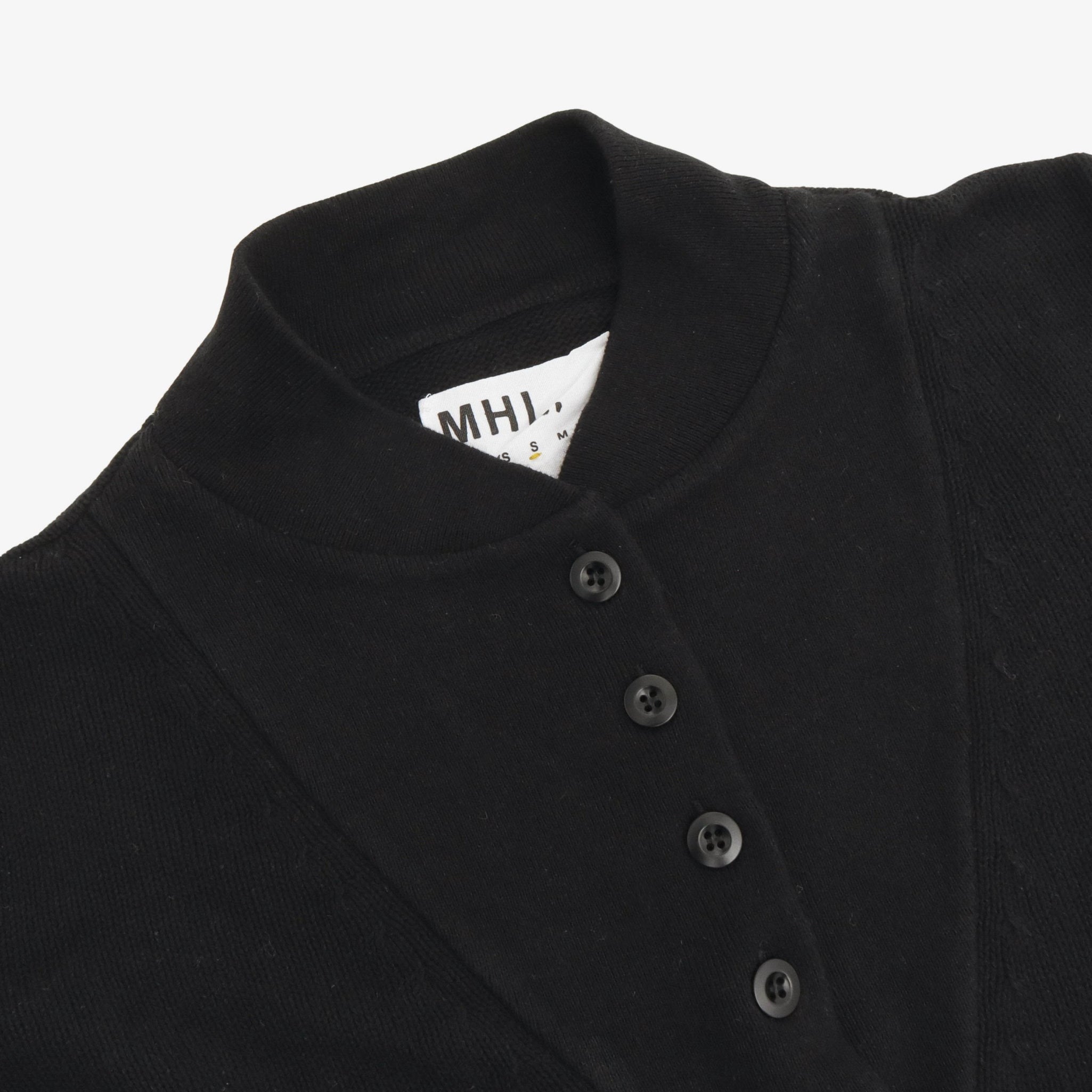 MHL 5 Button Military Pullover Sweater
