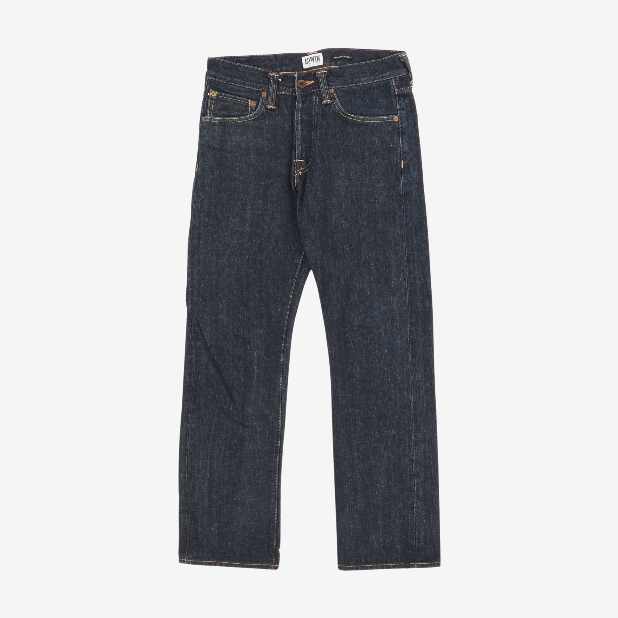 Regular Straight Selvedge Jeans (30W X 29.5L)