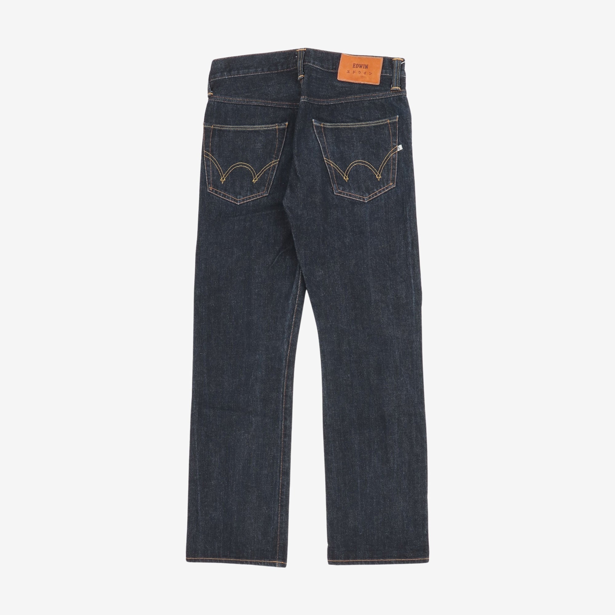Regular Straight Selvedge Jeans (30W X 29.5L)