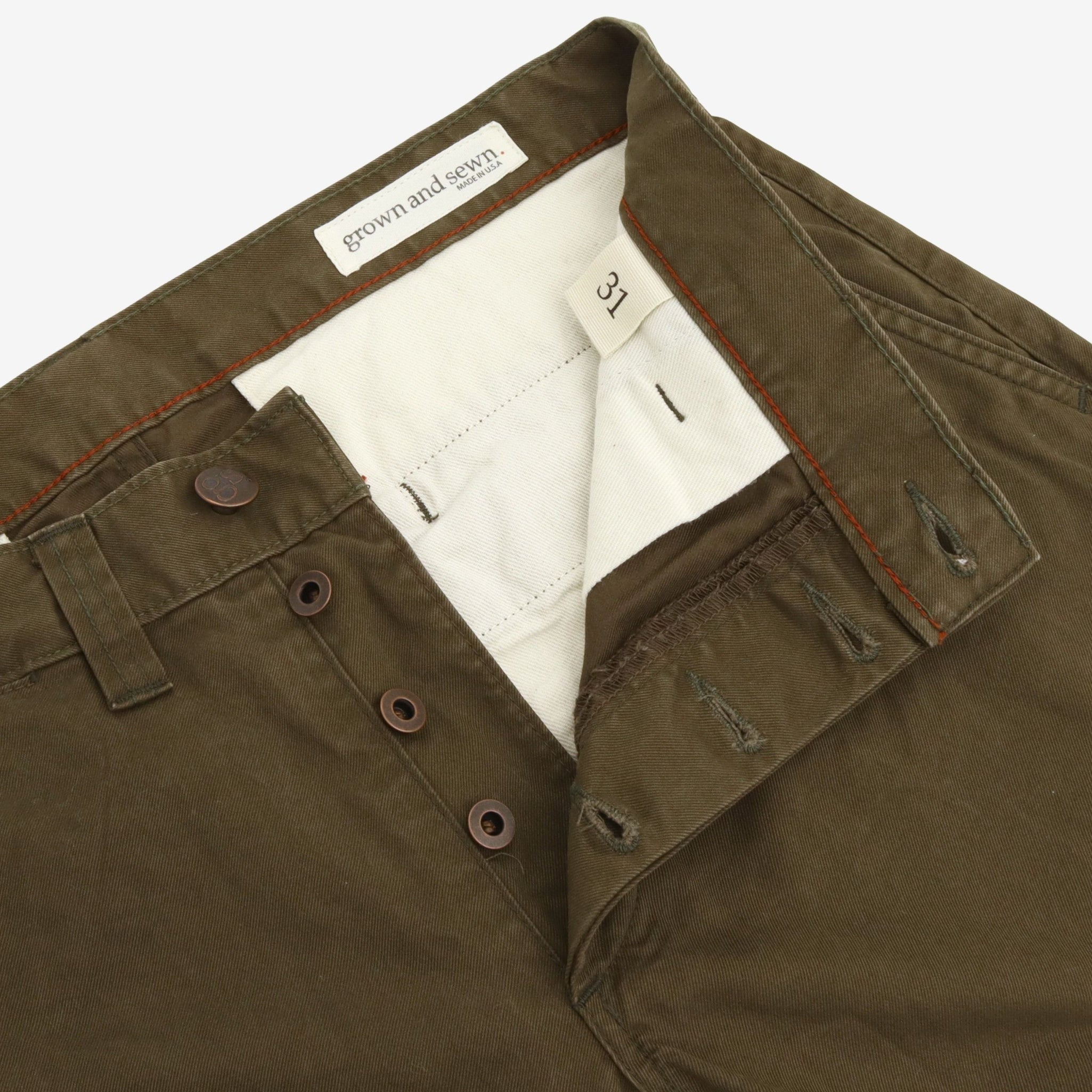 Mason Classic Chino Pant (33W X 31L)