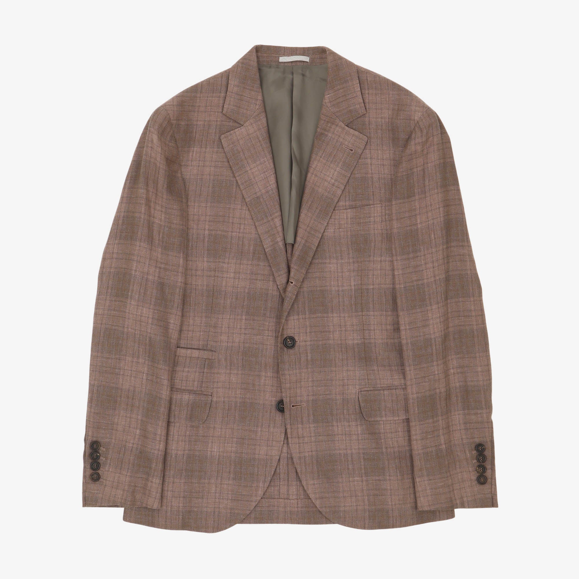 Tartan Check Blazer
