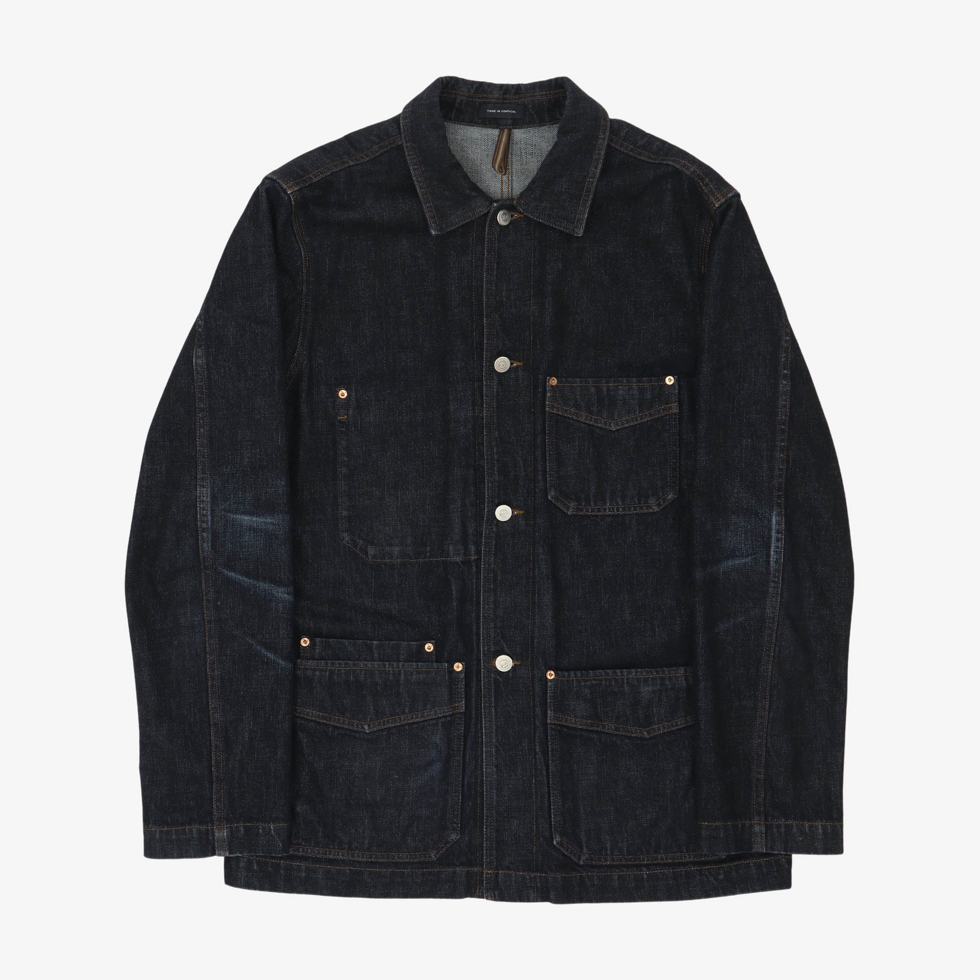 Denim Five Pocket Chore Jacket