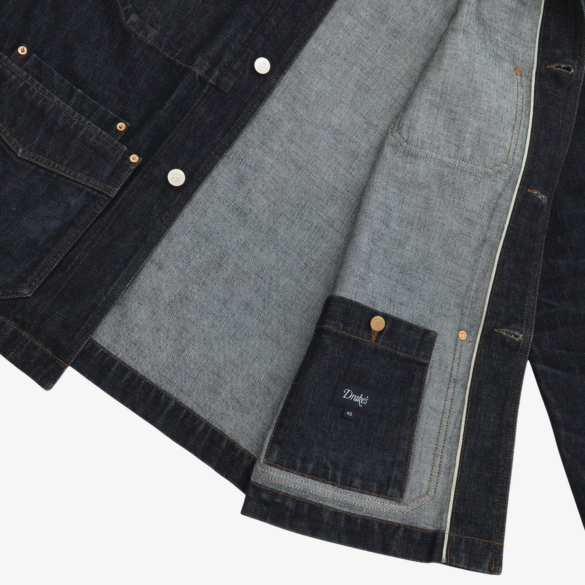 Denim Five Pocket Chore Jacket