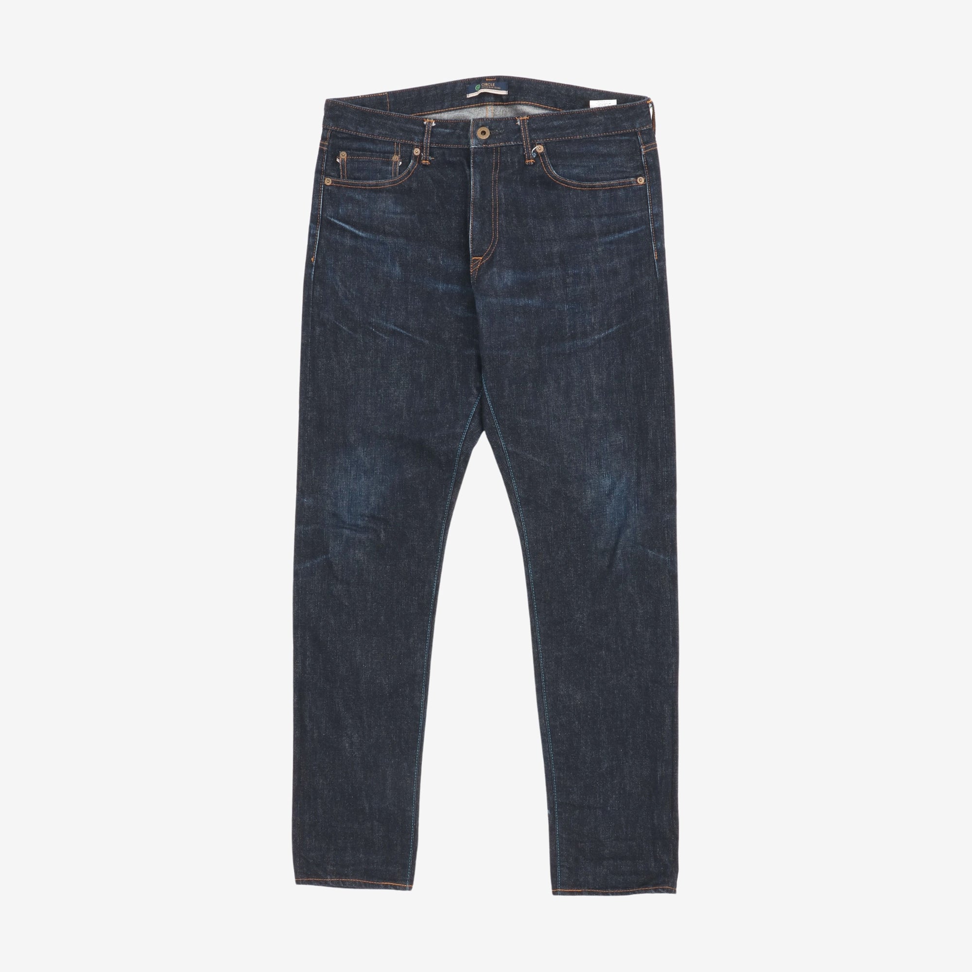 Circle 14.8oz US Tapered Selvedge Jeans (34W X 32L)