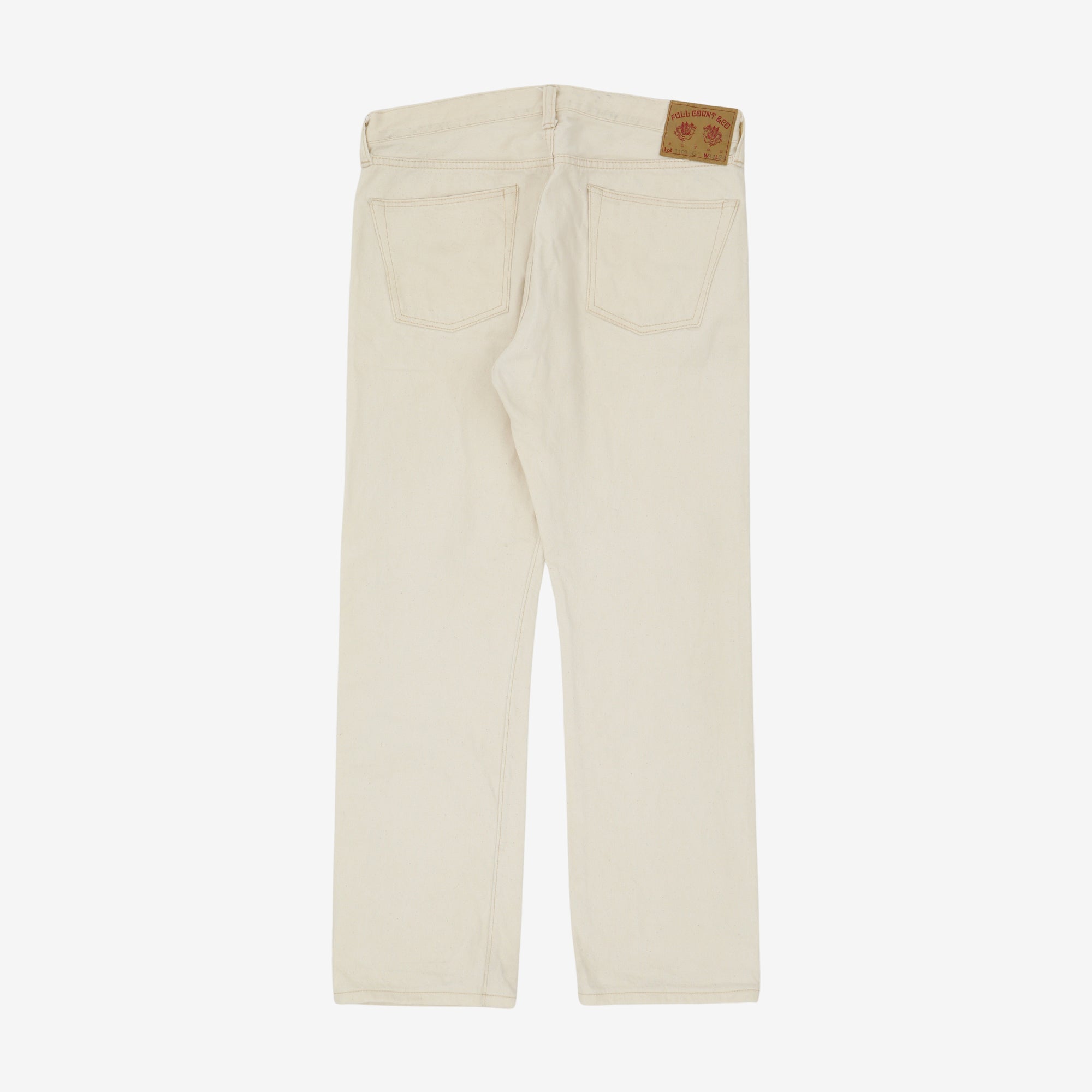 1108EC Slim Straight Selvedge Jeans (34W X 29L)