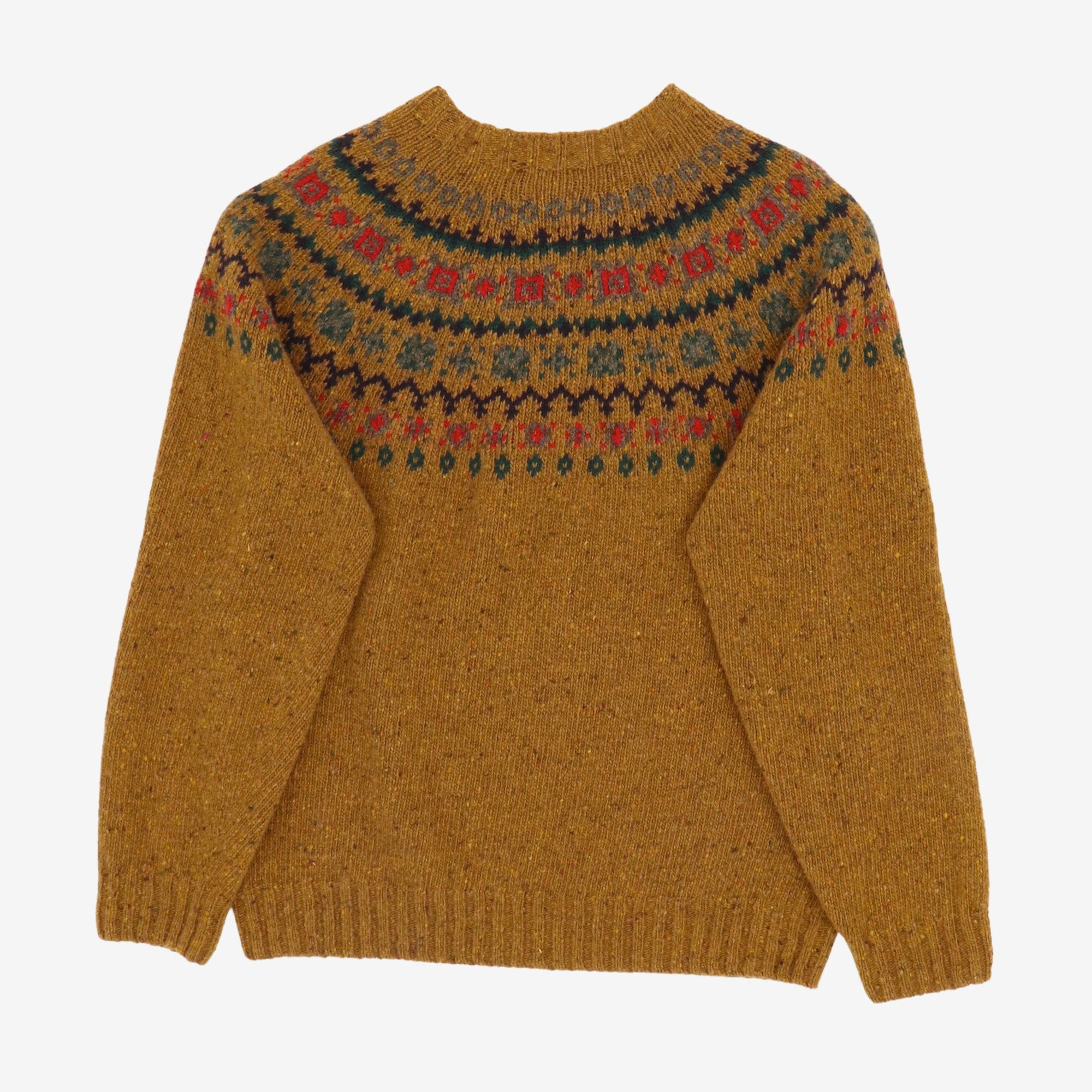 Fair Isle Wool Sweater