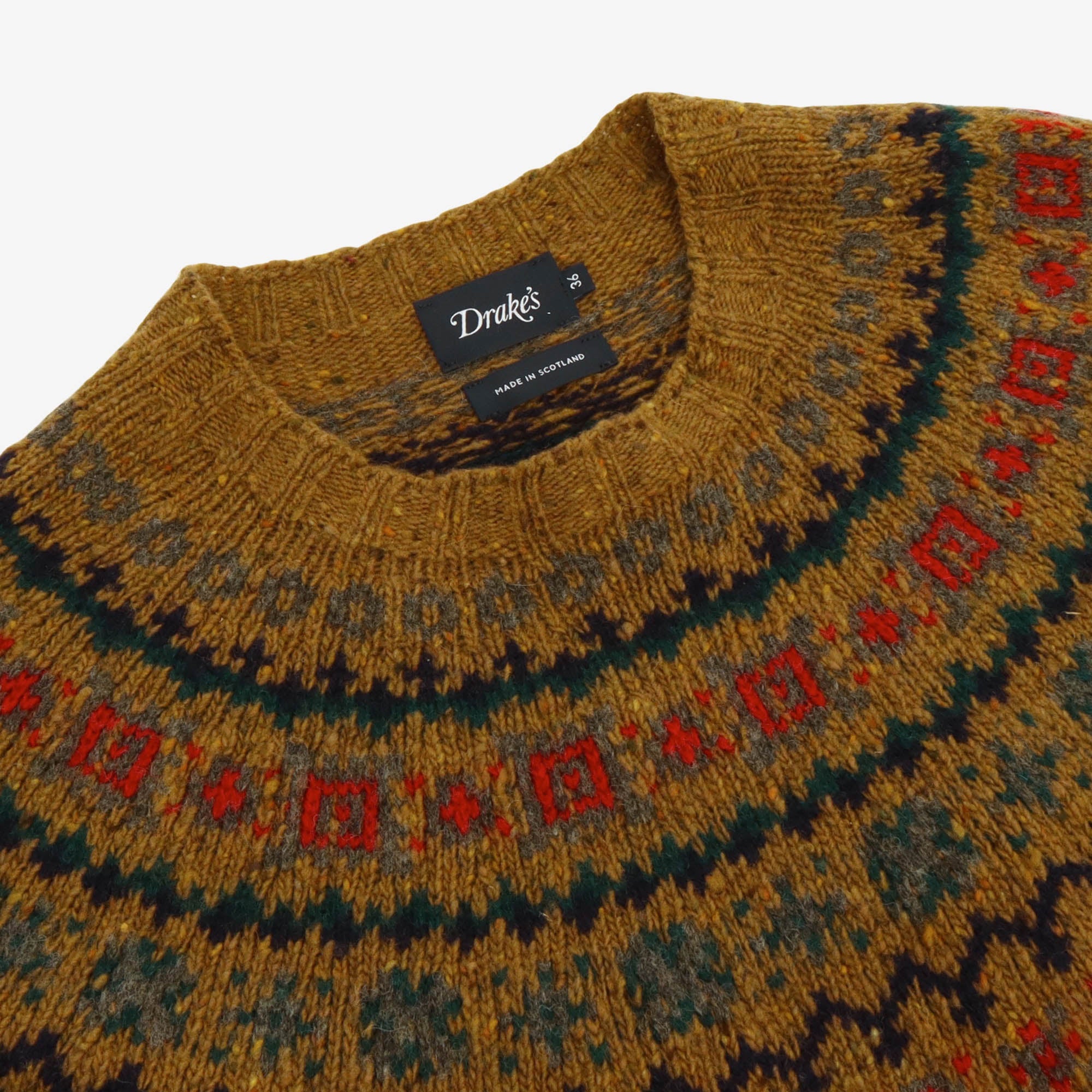 Fair Isle Wool Sweater