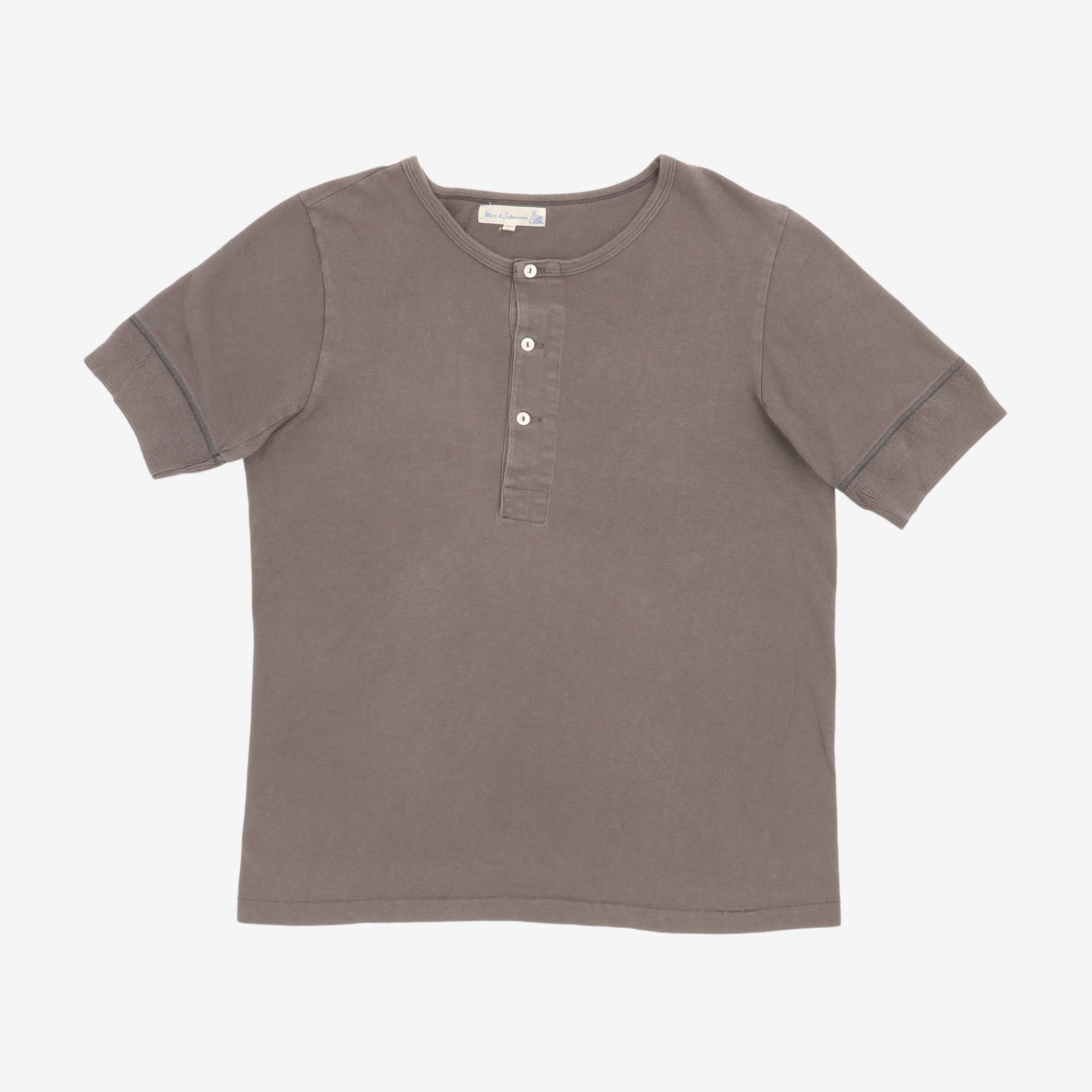 Loopwheeled Classic Fit SS Henley