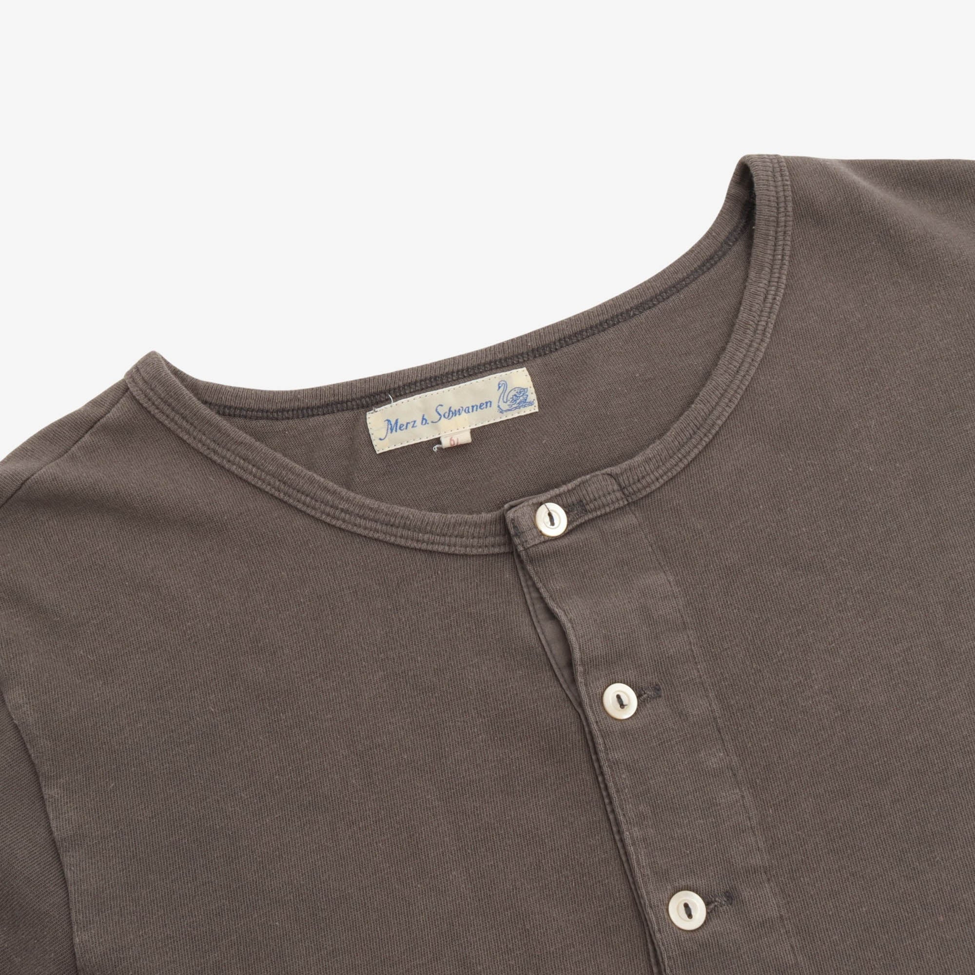 Loopwheeled Classic Fit SS Henley