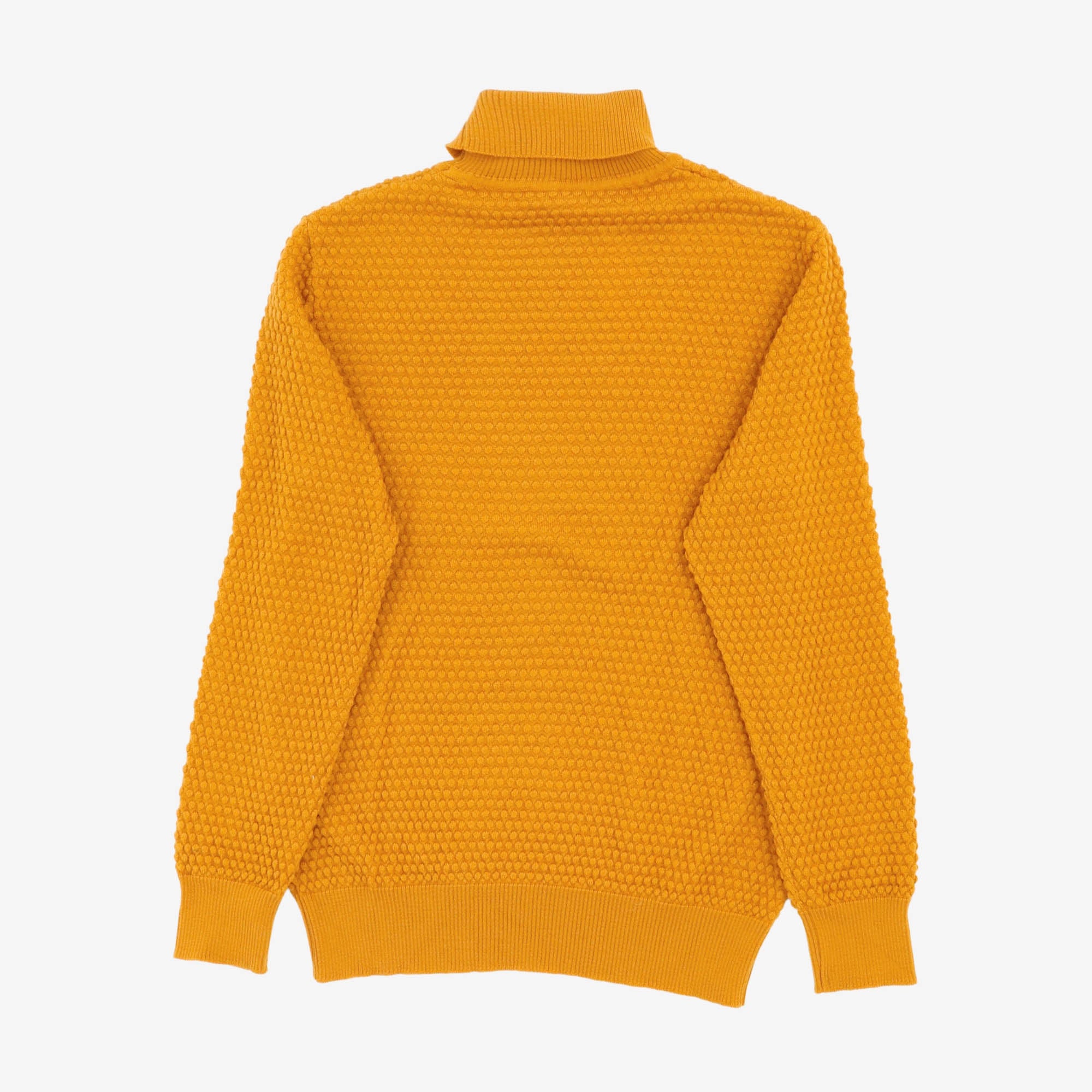 Bubble Knit Roll Neck Sweater