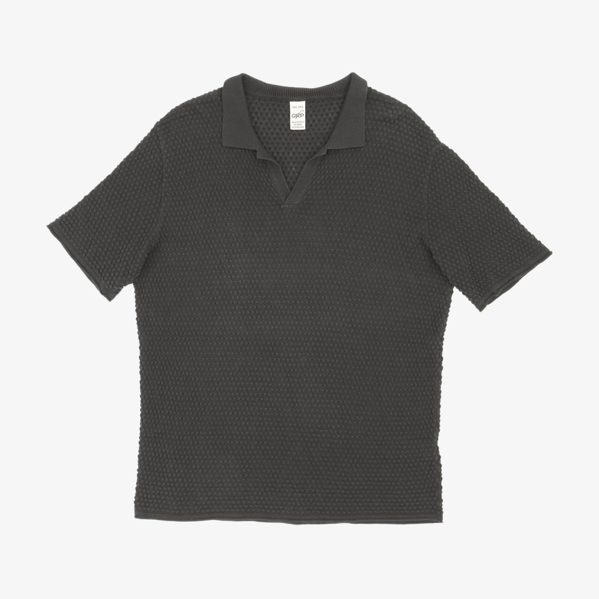 Maglificio Bubble Knit Polo