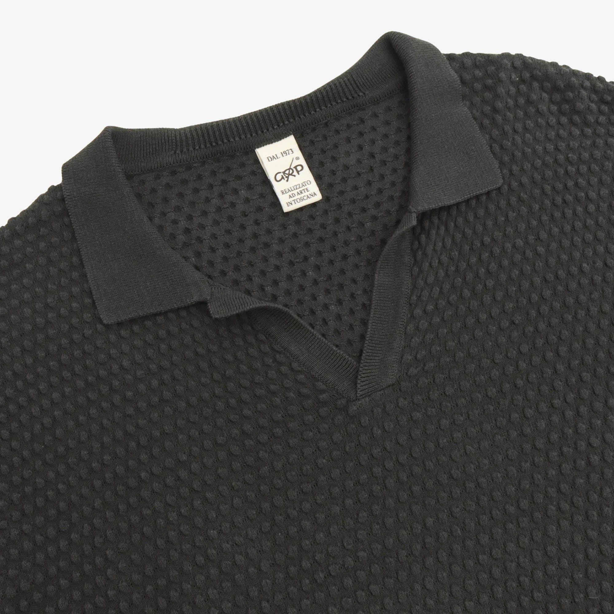 Maglificio Bubble Knit Polo