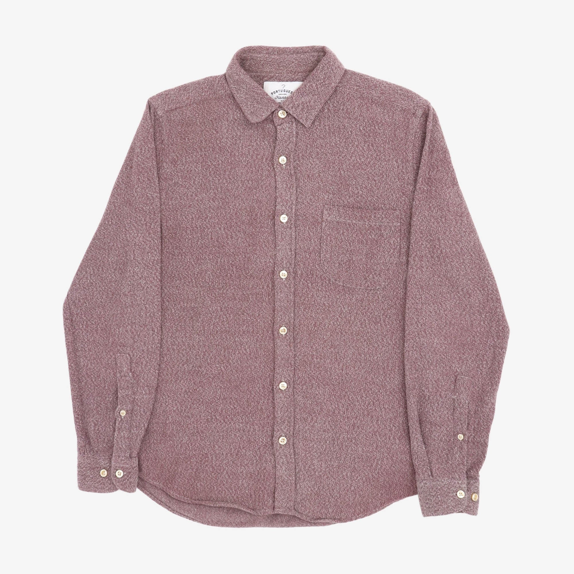 Mogno Marled Twill Flannel Shirt