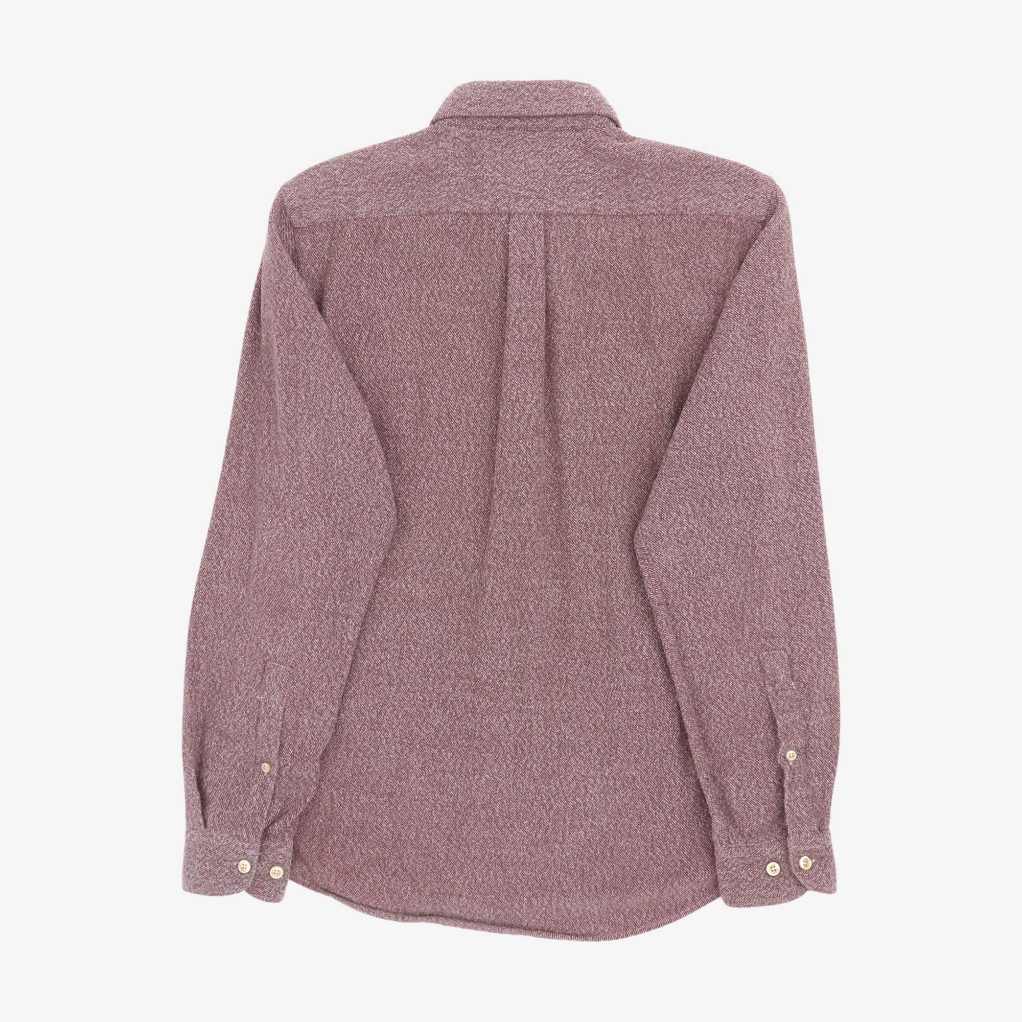 Mogno Marled Twill Flannel Shirt