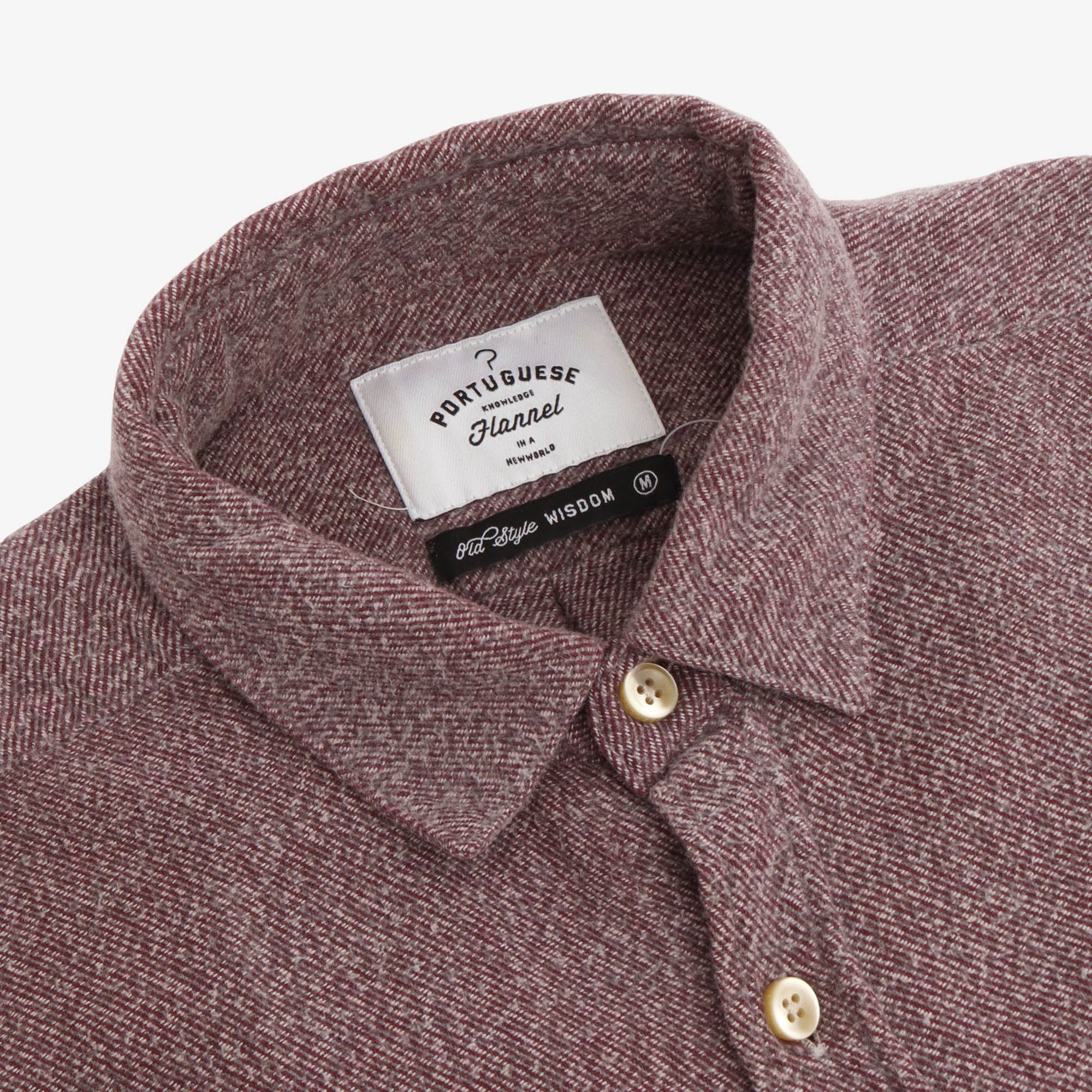 Mogno Marled Twill Flannel Shirt